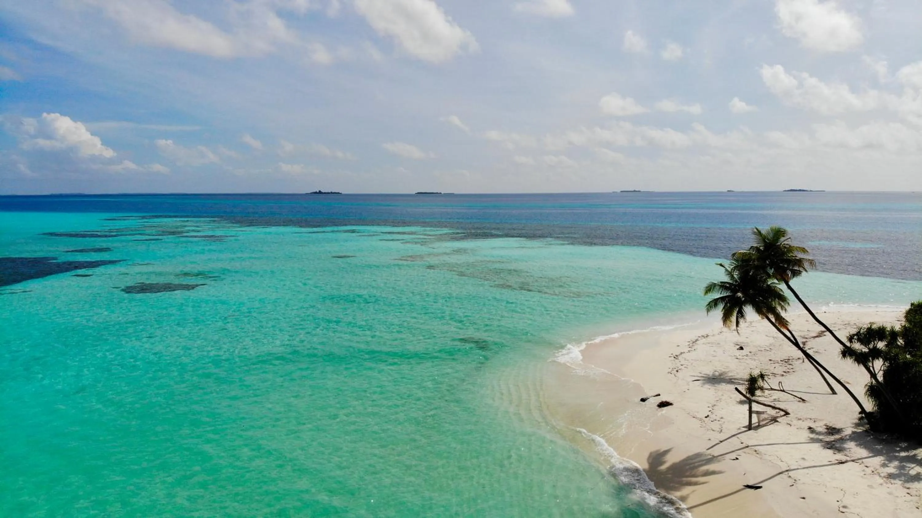 Natural landscape in Atoll Residence Dhangethi