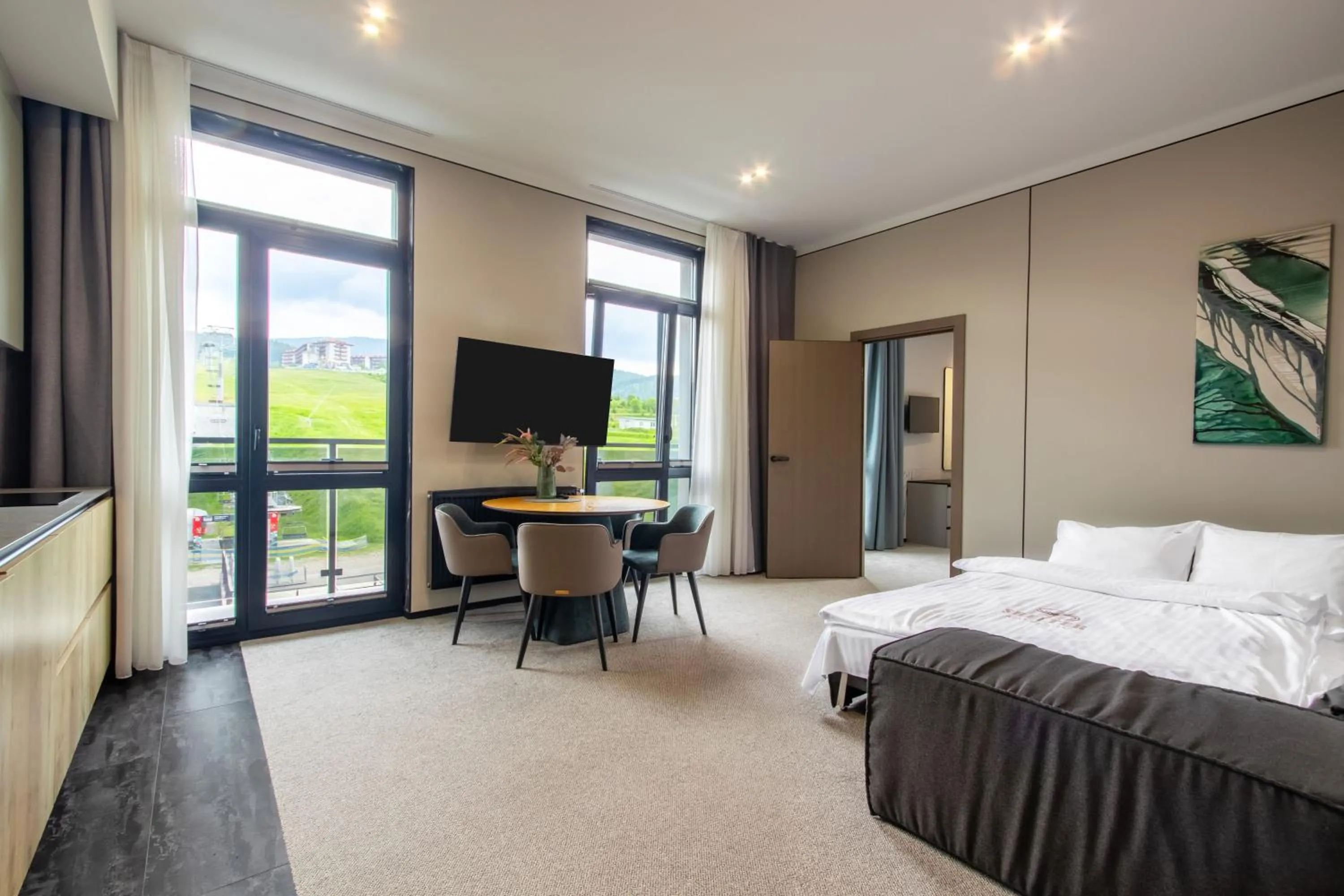 Bed in Shelter Apart Hotel