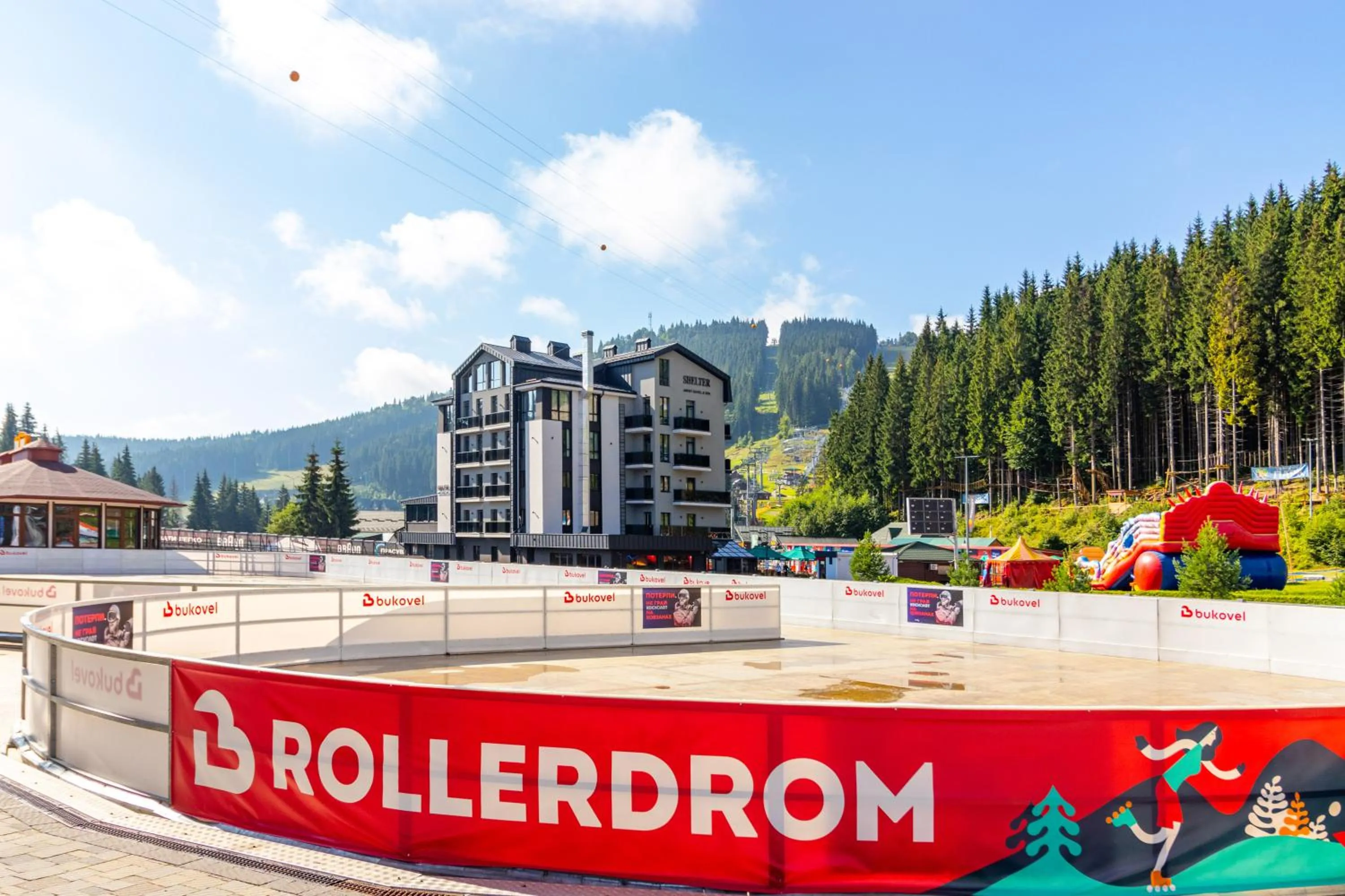 Property building in Shelter Apart Hotel