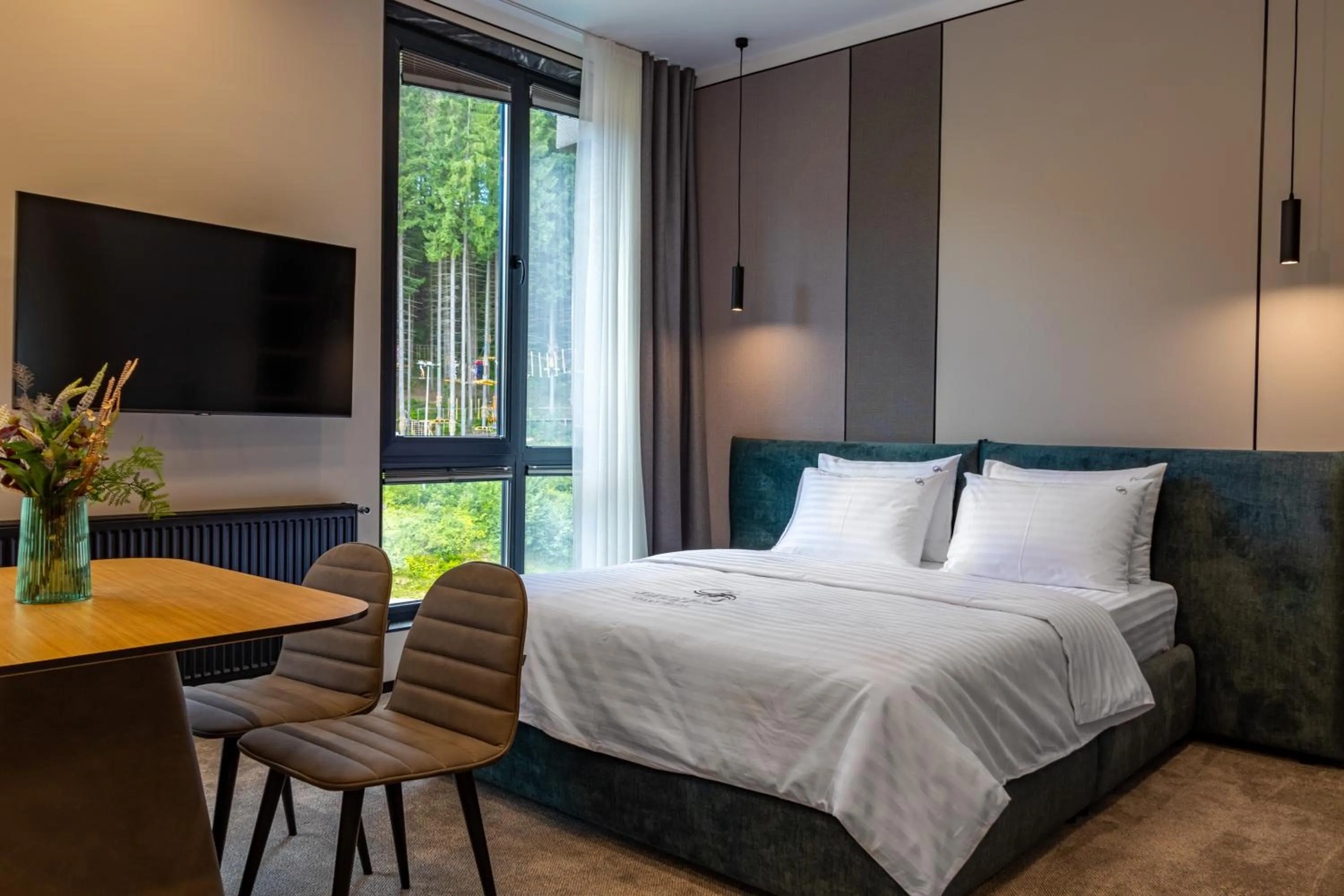 Bed in Shelter Apart Hotel