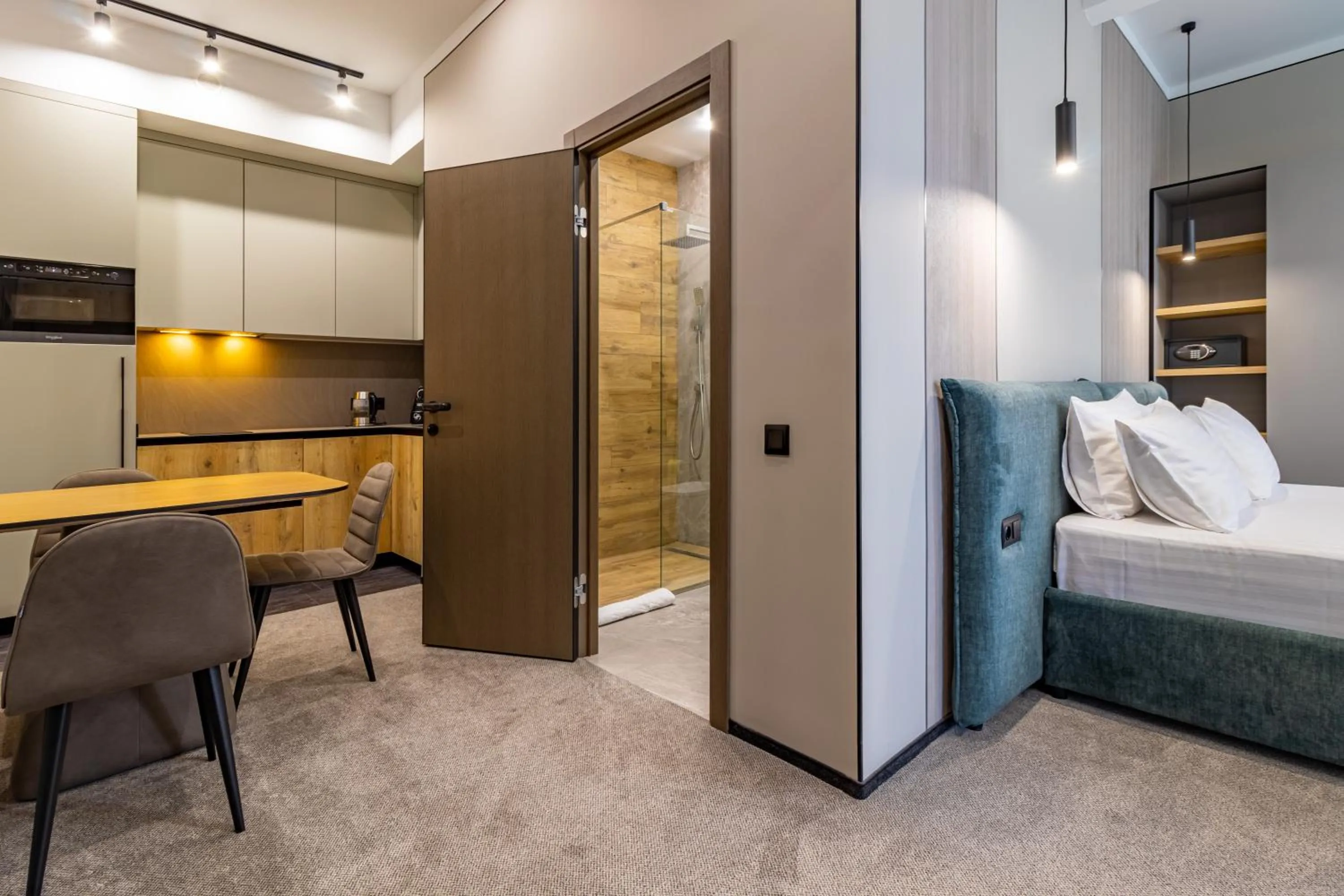 Bed in Shelter Apart Hotel