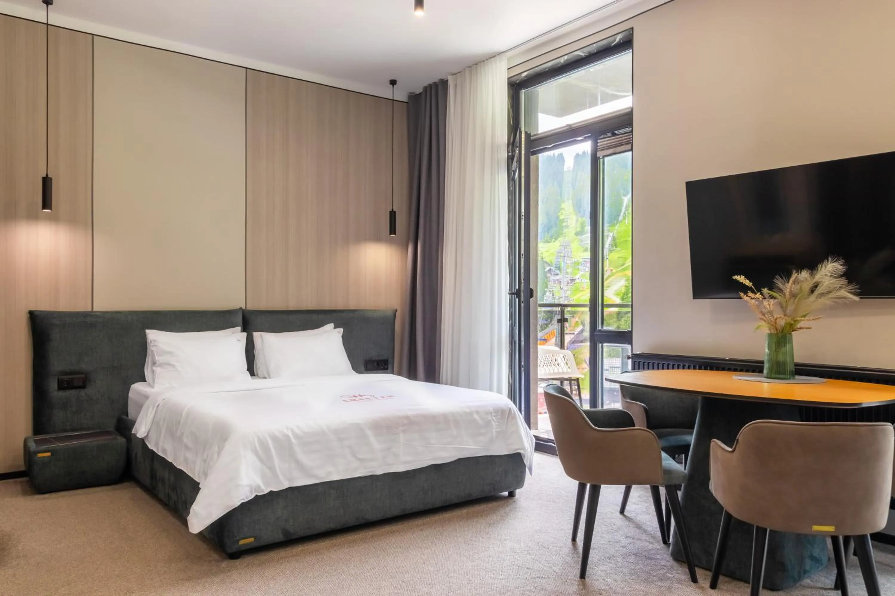 Bed in Shelter Apart Hotel