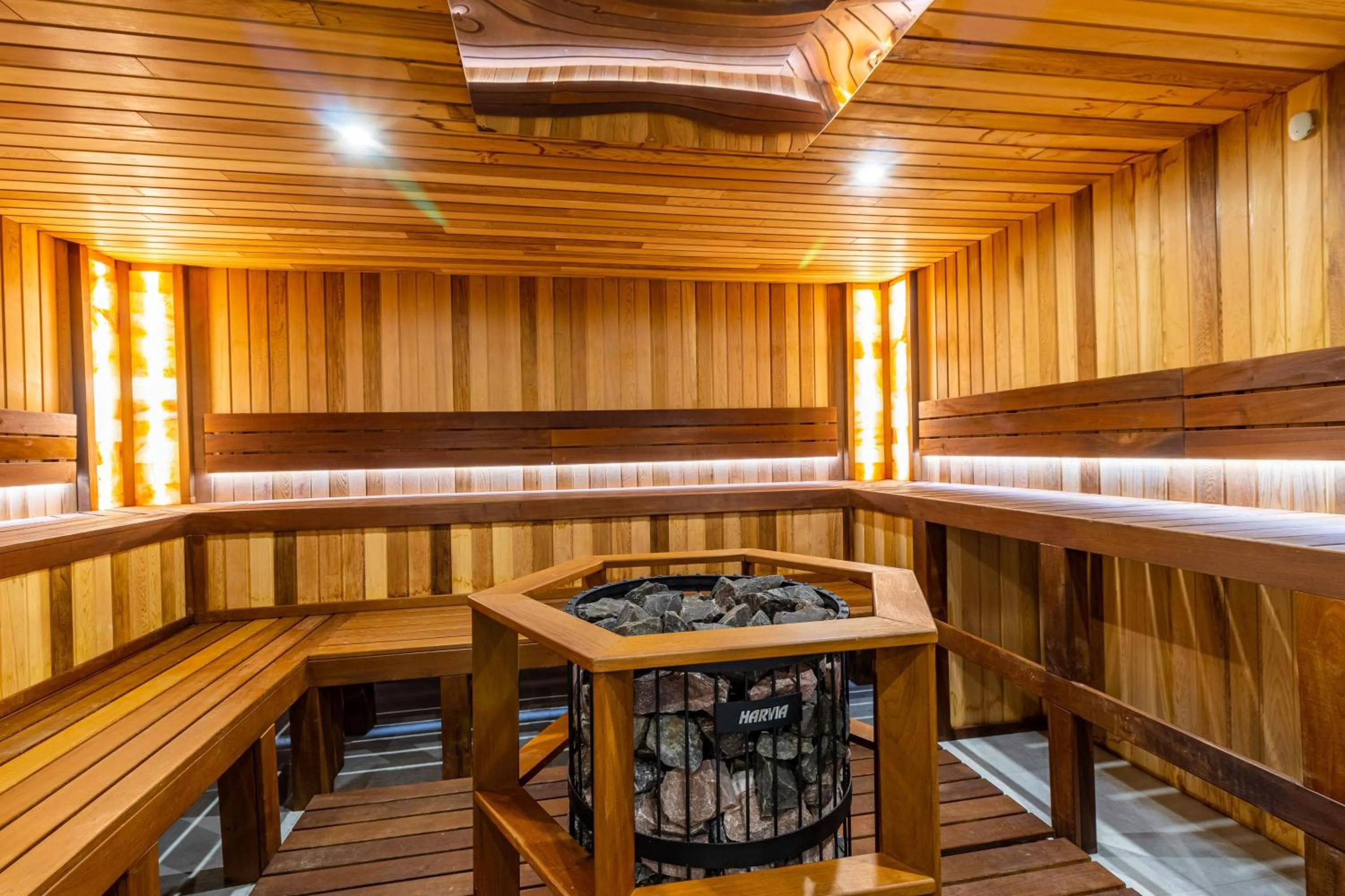 Sauna in Shelter Apart Hotel