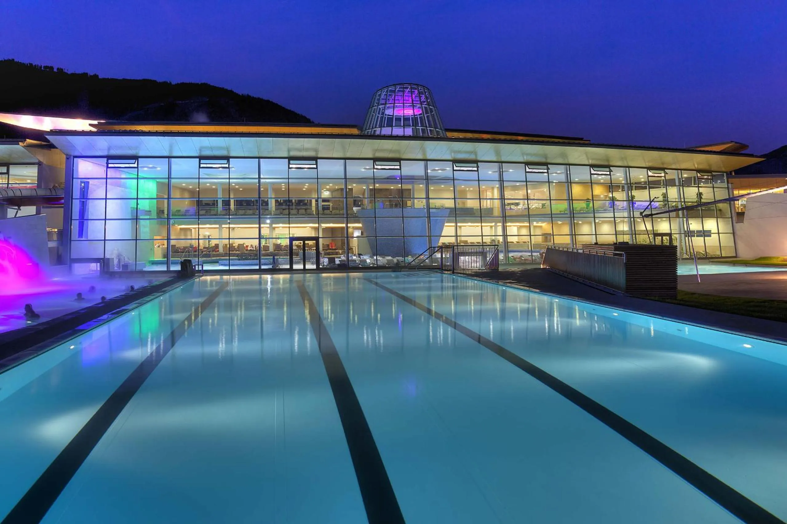 Swimming pool in TALHEIMER Grias di & Hoamat since 1958 inklusive Therme TAUERN SPA & Jokercard