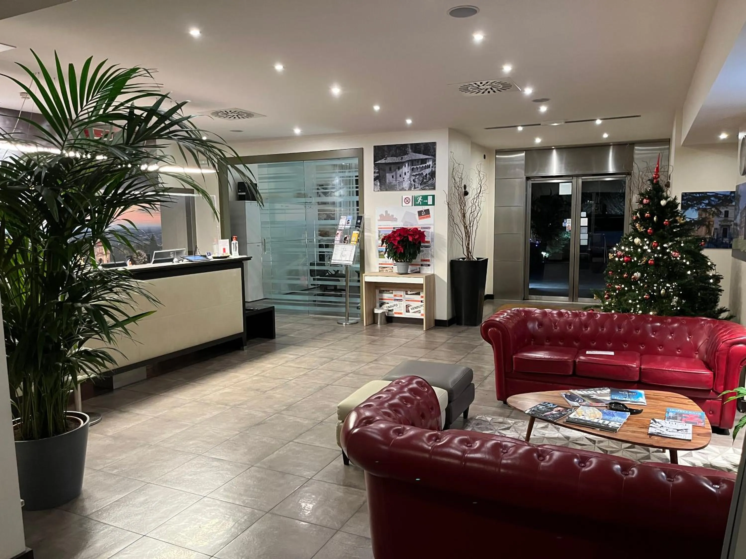 Lobby or reception in Bis Hotel Varese