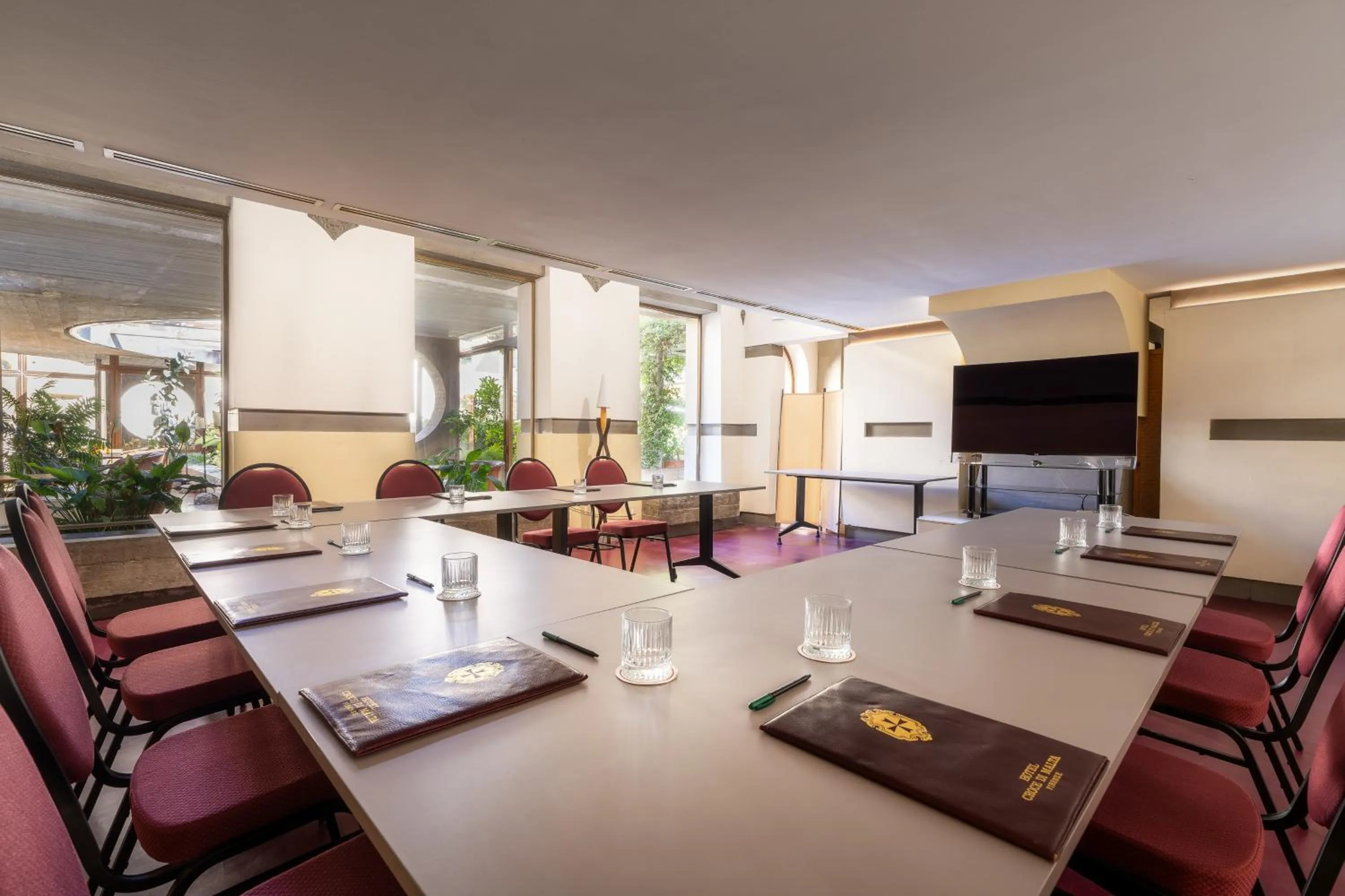 Meeting/conference room in Hotel Croce Di Malta