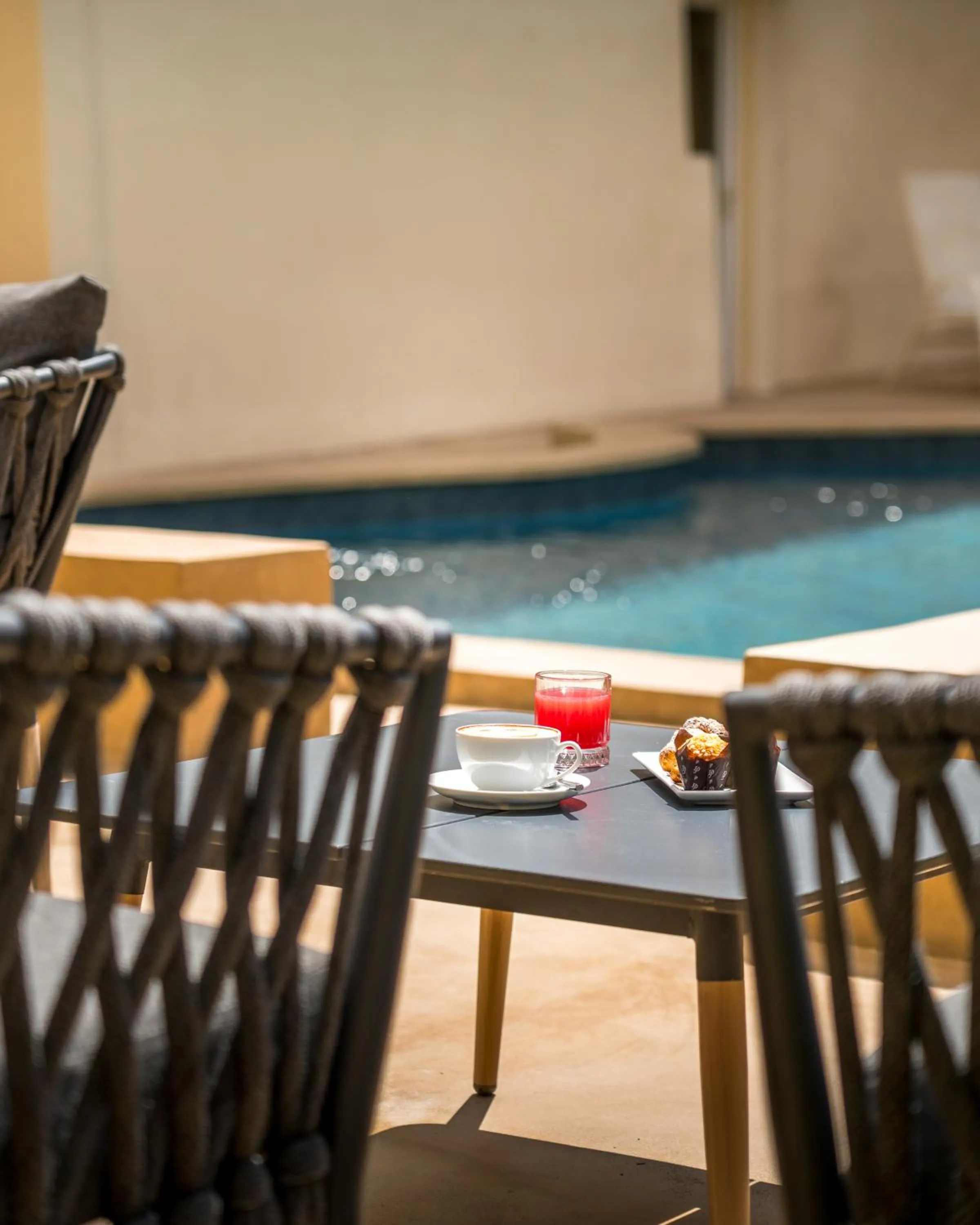 Swimming pool in Hotel Croce Di Malta