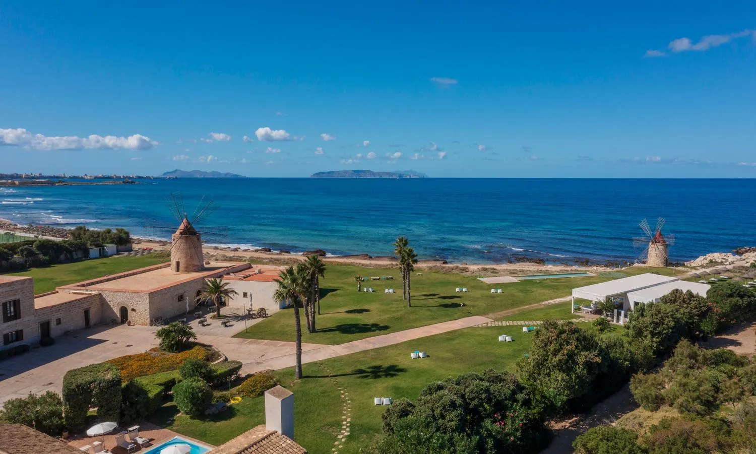 Bird's eye view in Resort I Mulini