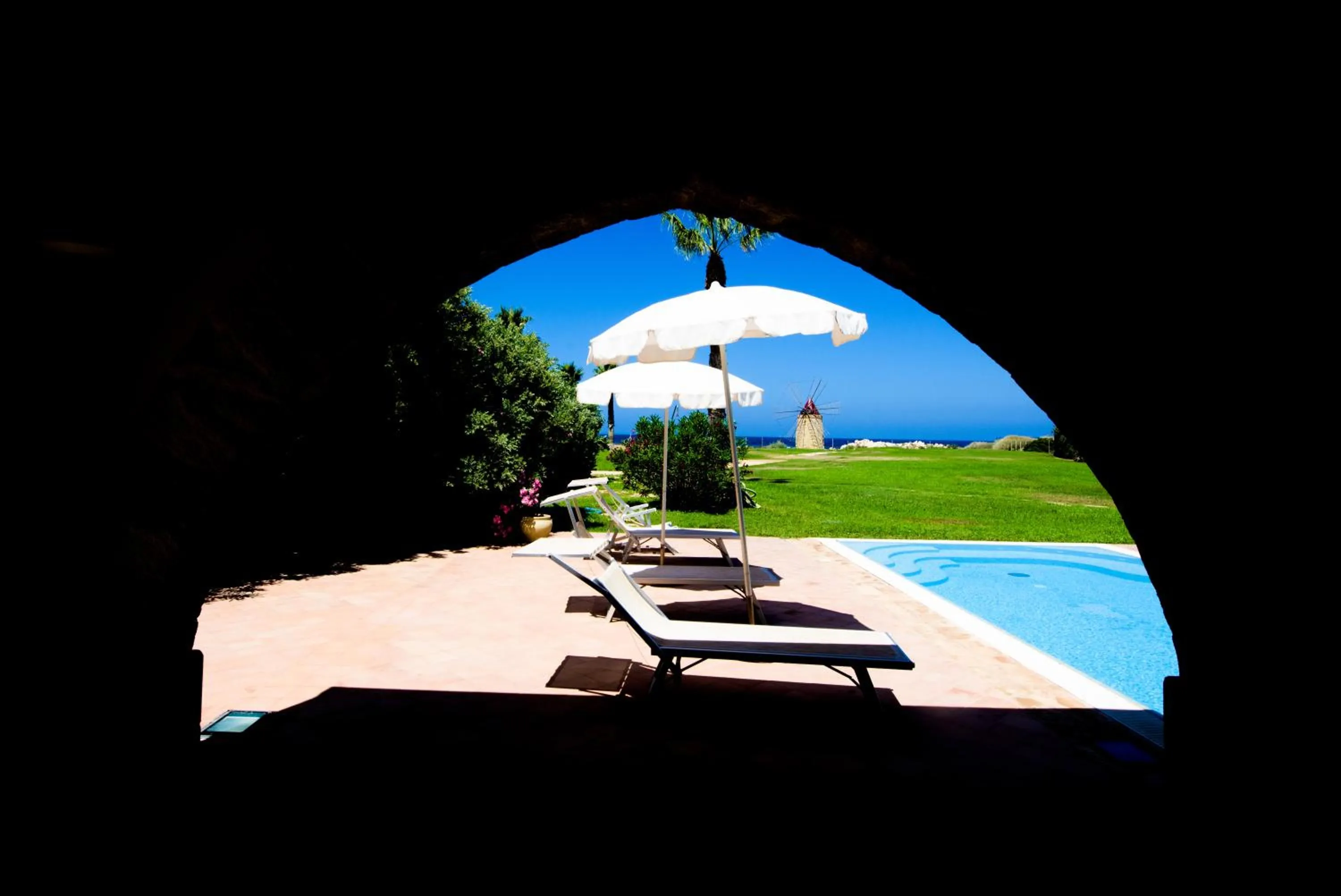 Patio in Resort I Mulini