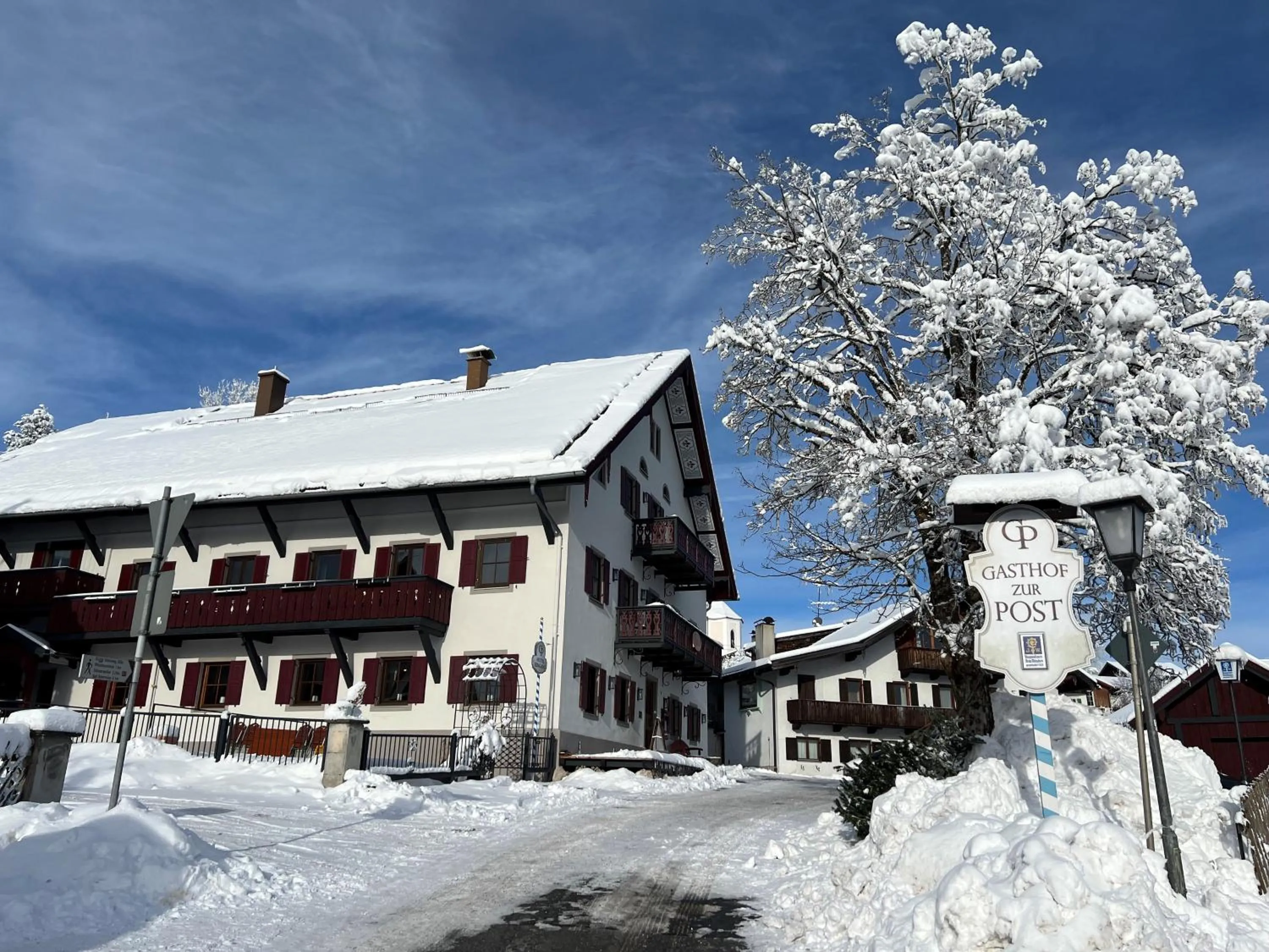 Property building in Gasthof zur Post Saulgrub
