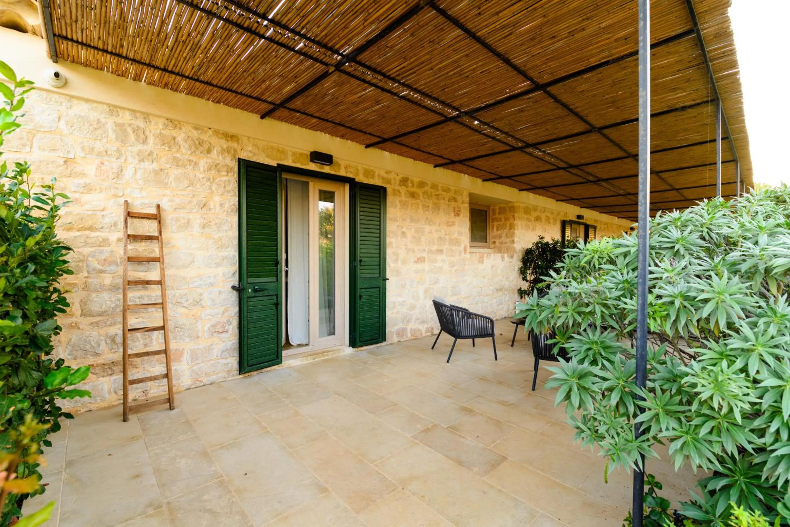 Patio in Poggio Leano Boutique Hotel