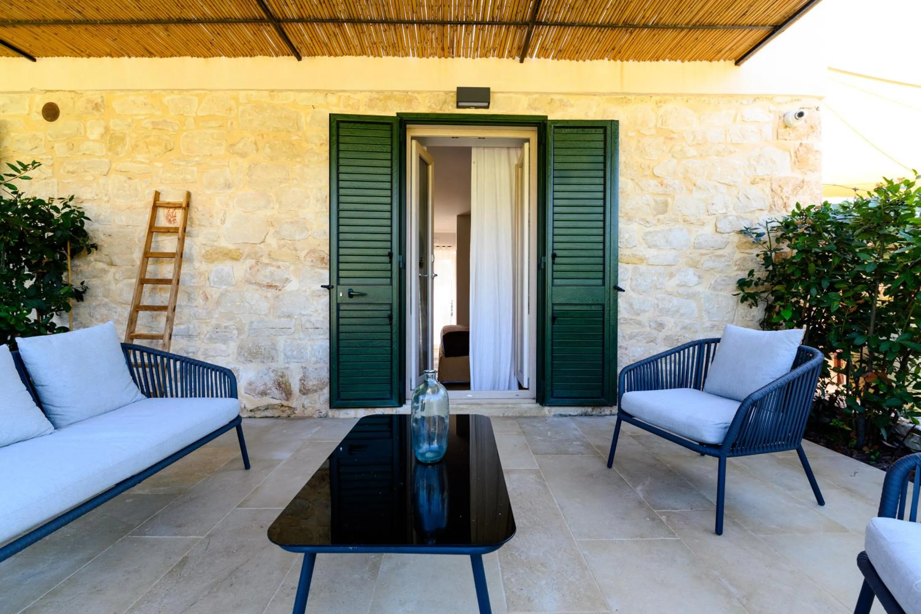 Patio in Poggio Leano Boutique Hotel