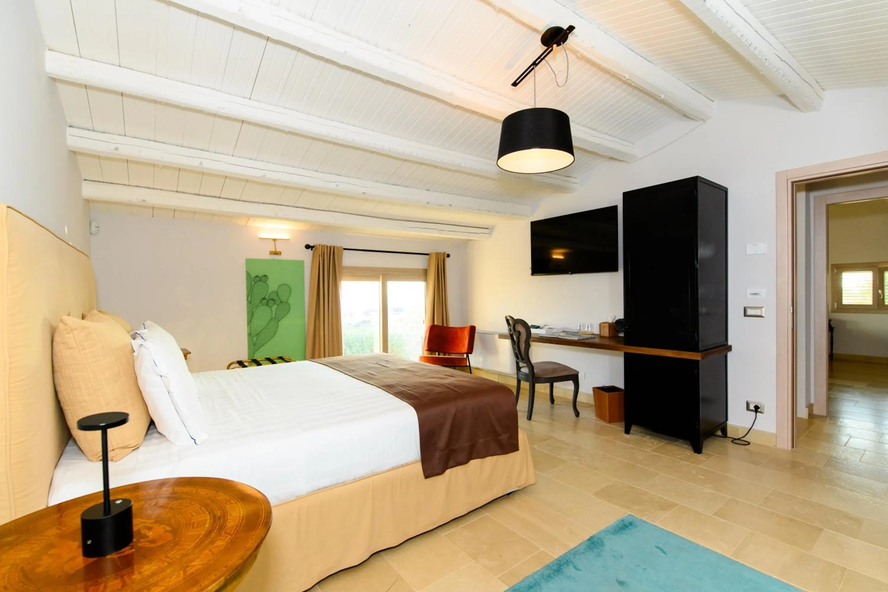 Photo of the whole room, Bed in Poggio Leano Boutique Hotel