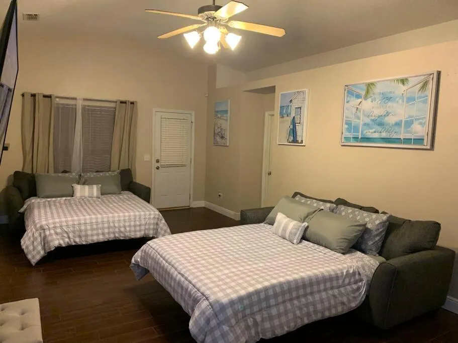 Bed in D's Florida Vacation Home