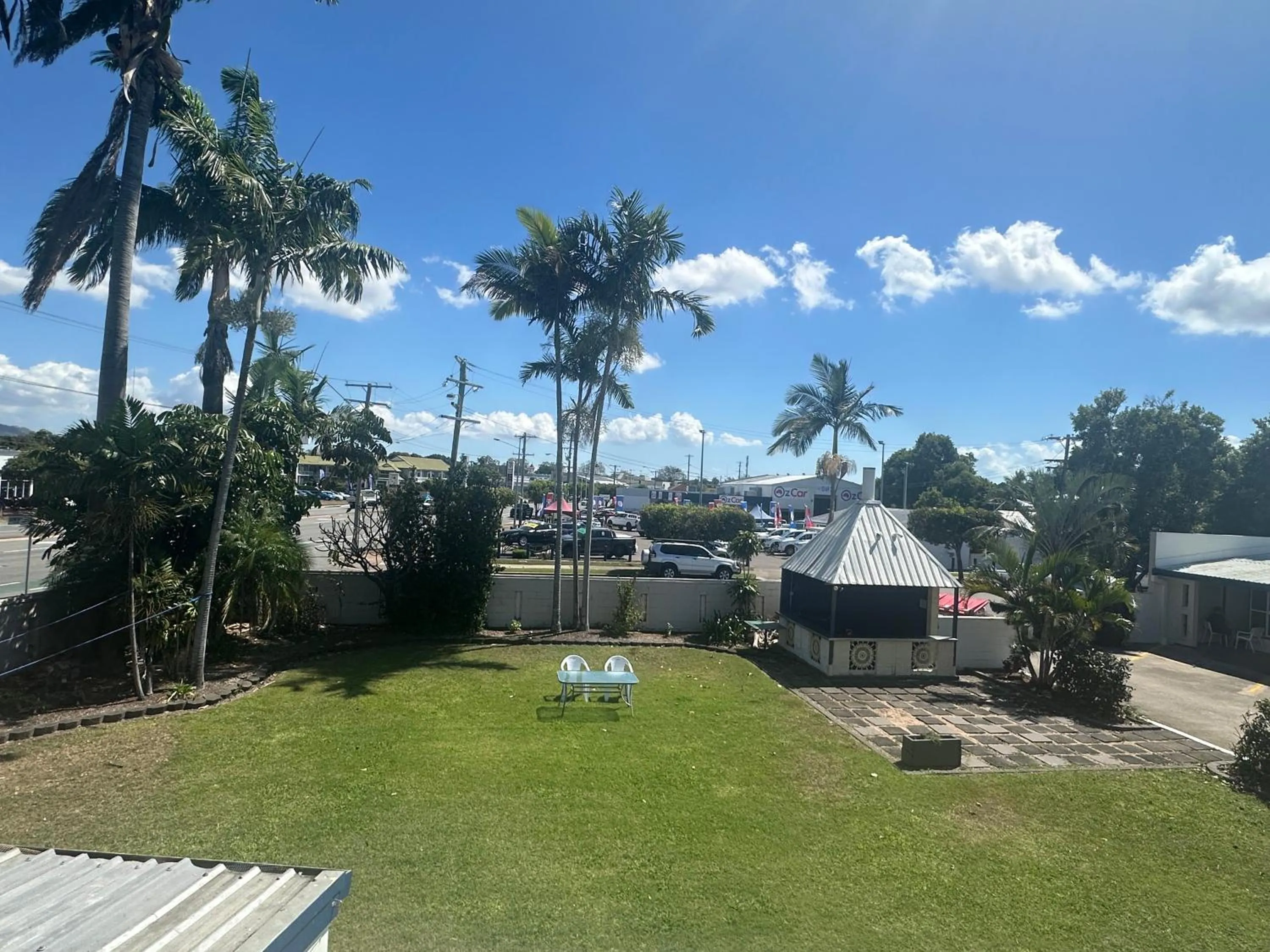 Garden in Townsville City Motel