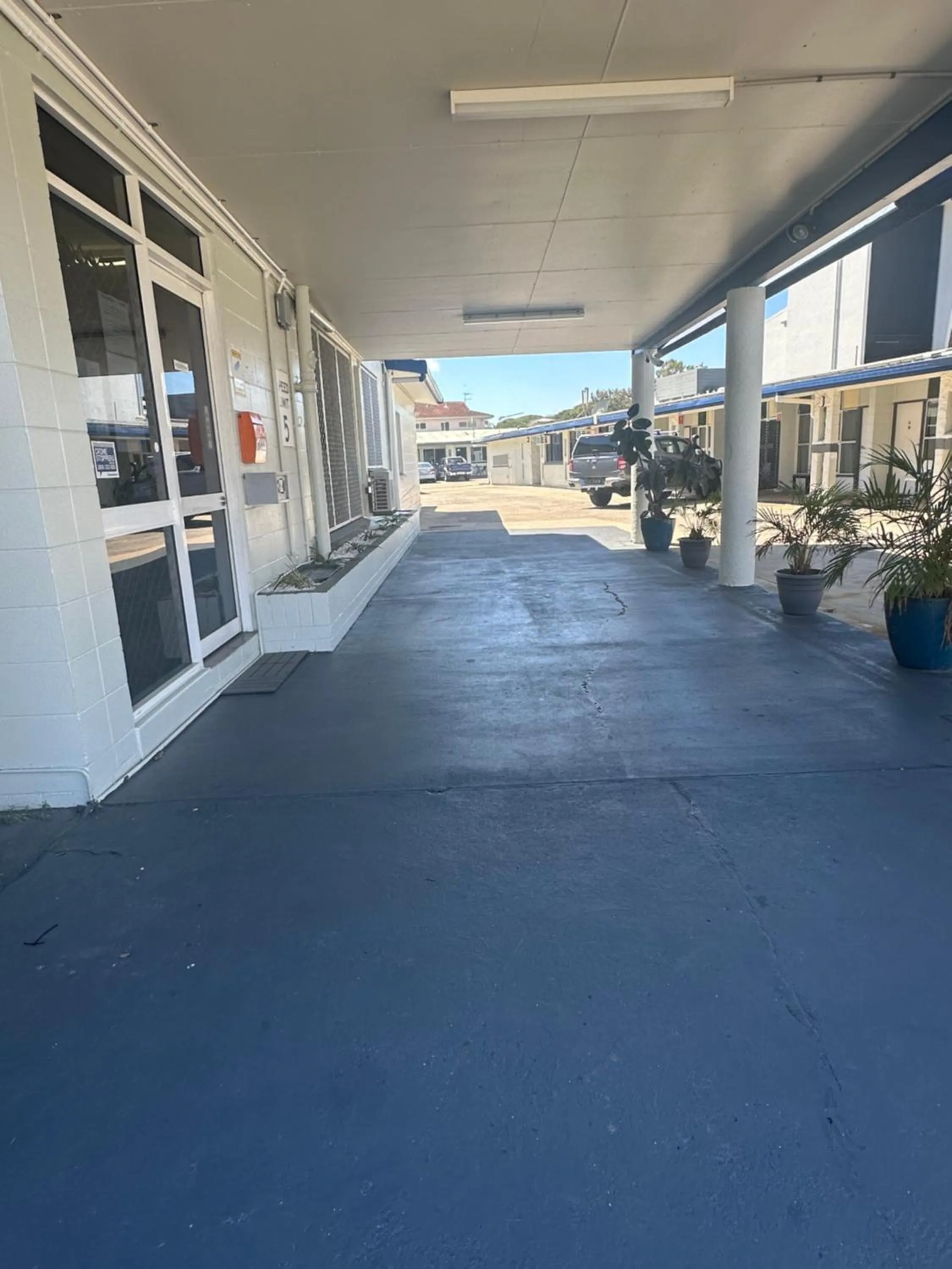 Facade/entrance in Townsville City Motel