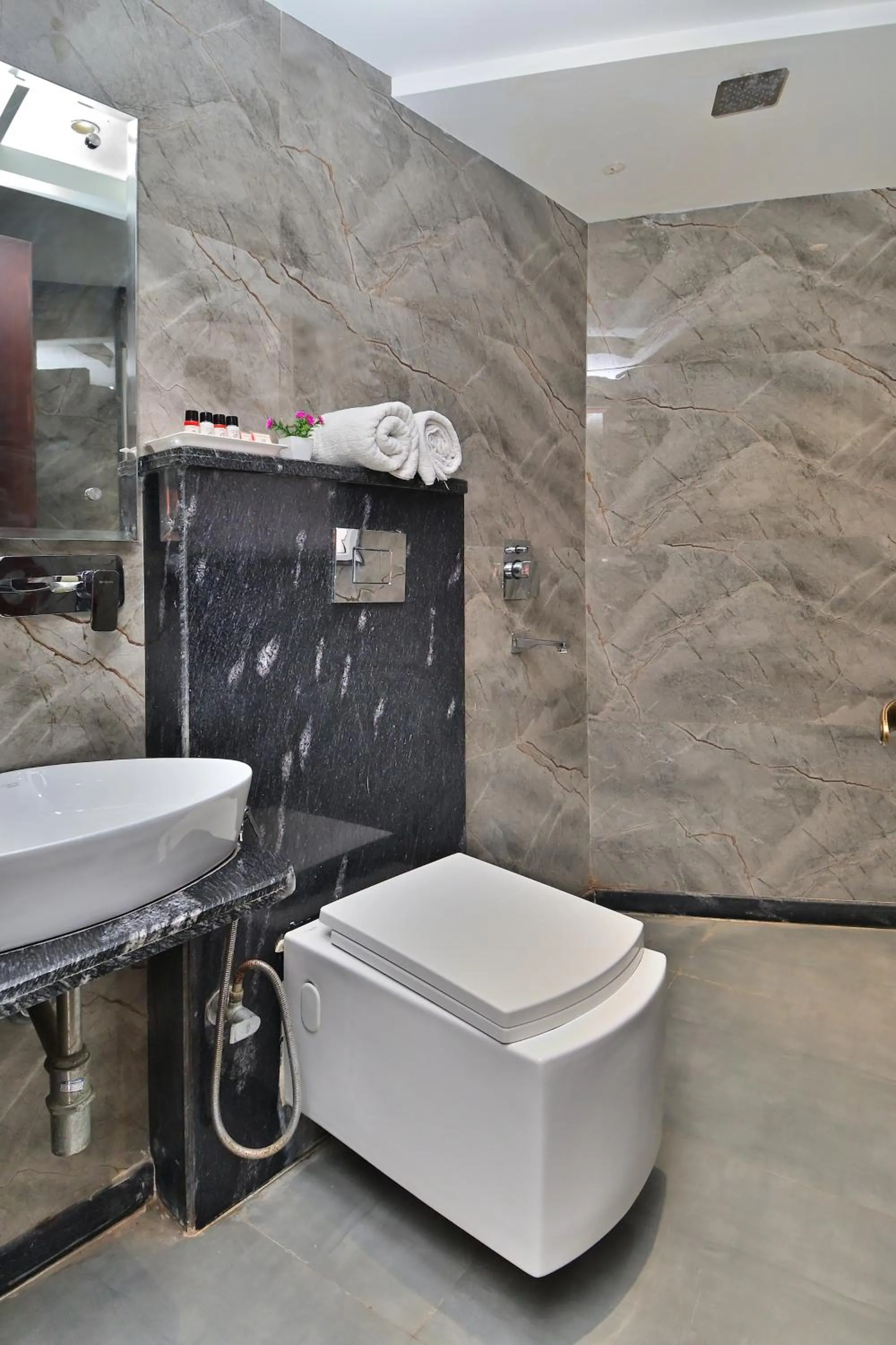 Shower in Hotel Vanson Delite - New Delhi Railway Station