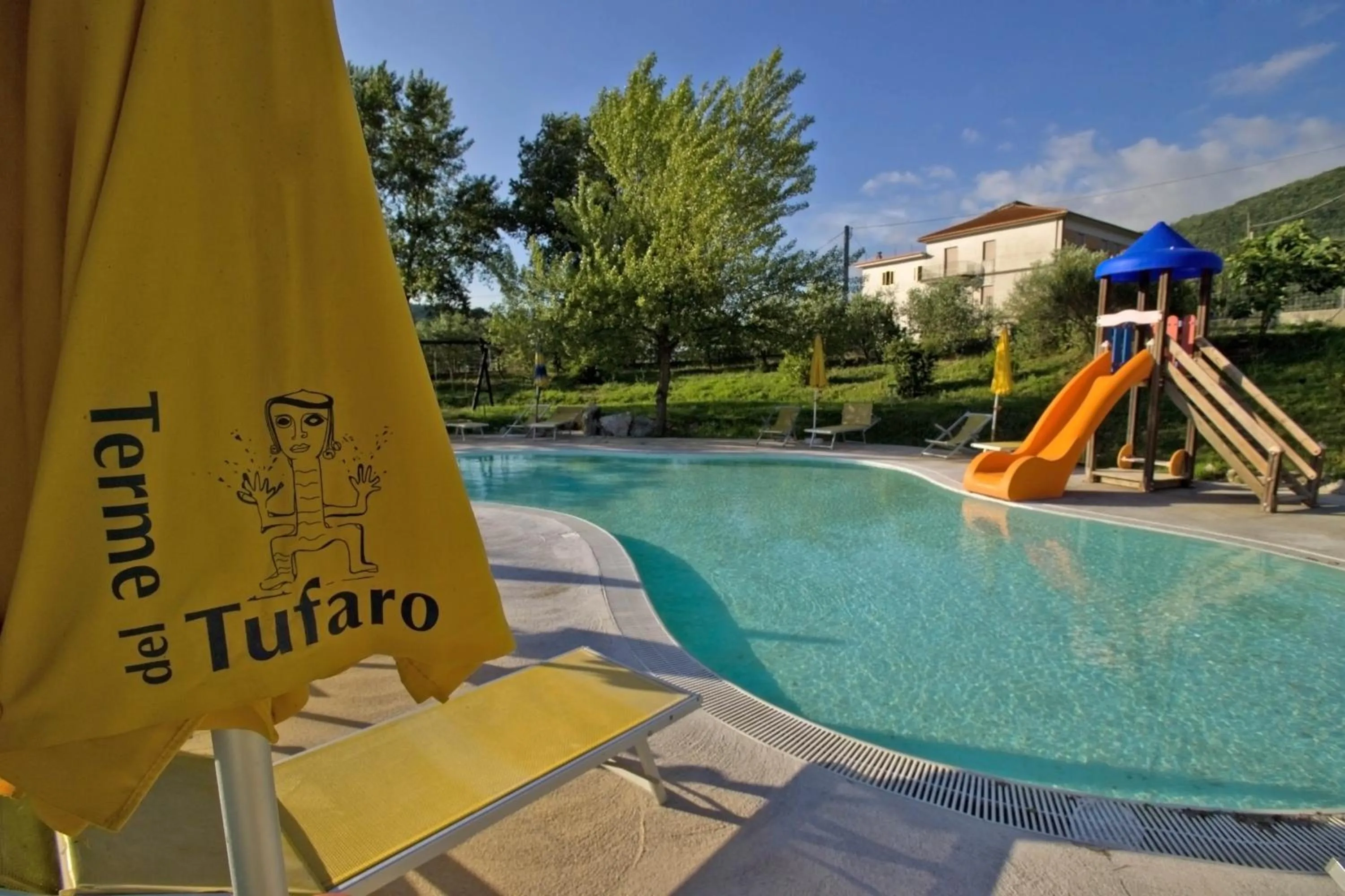 Swimming pool in Terme Del Tufaro