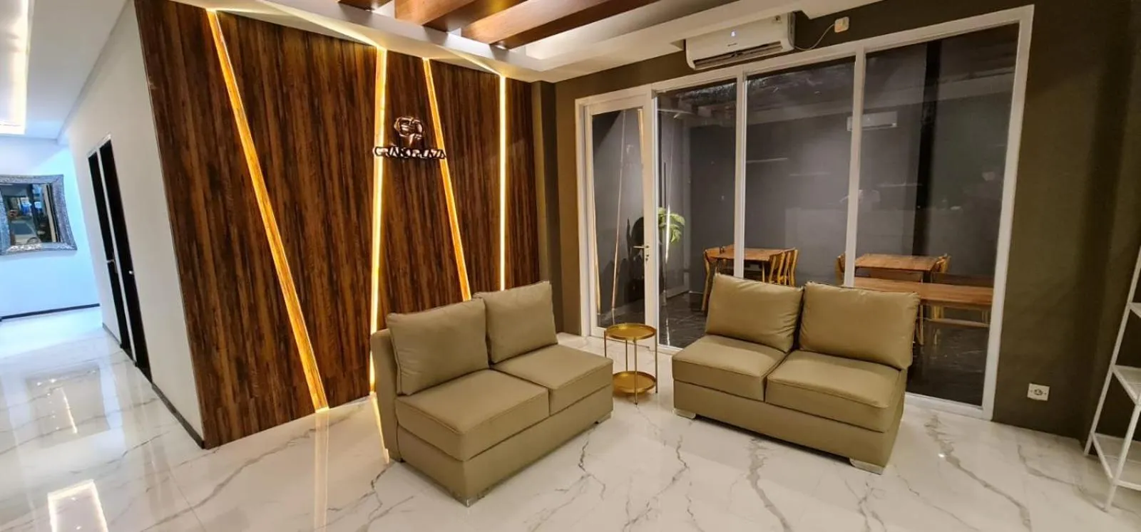 Lobby or reception in Grand Plaza Boutique Hotel