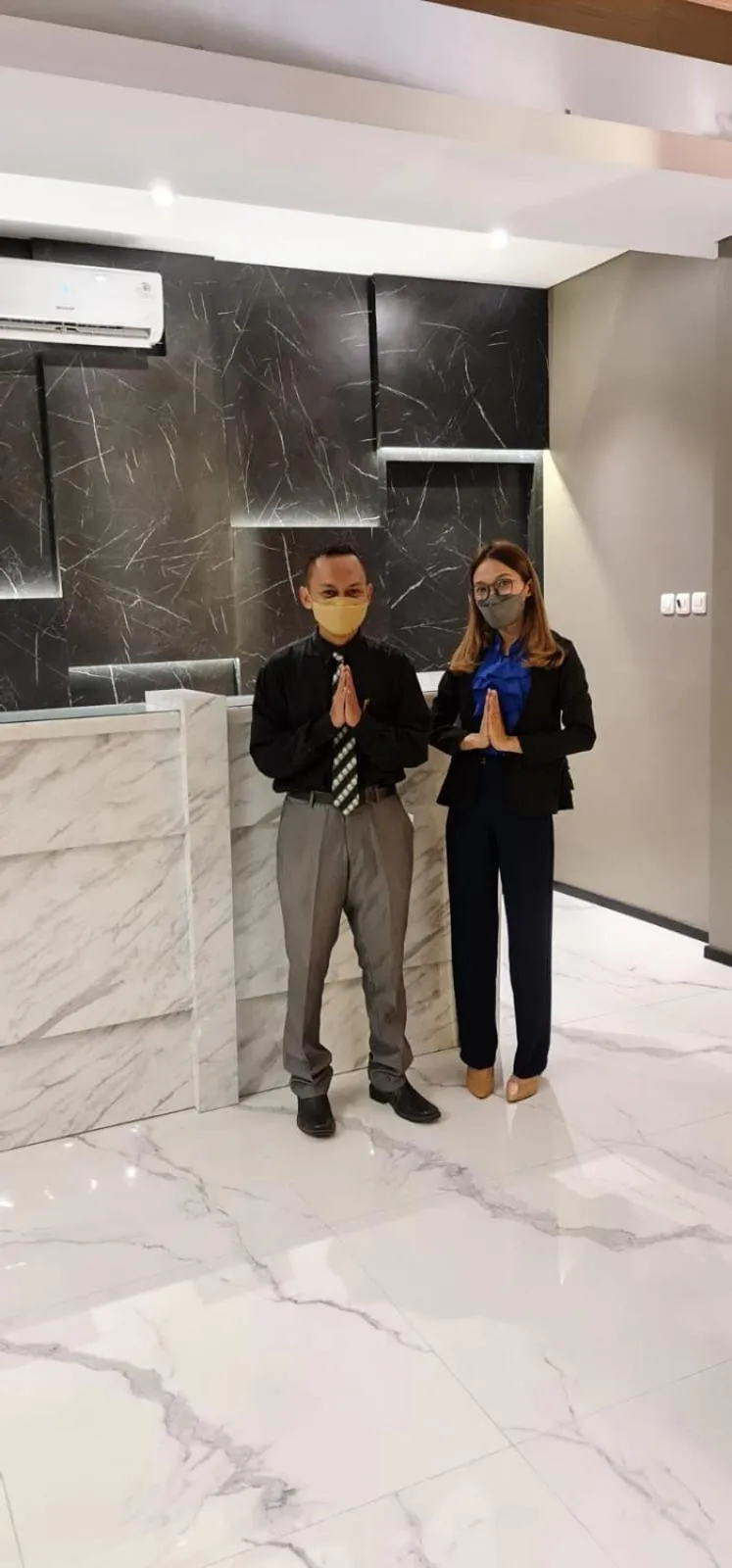 Staff in Grand Plaza Boutique Hotel