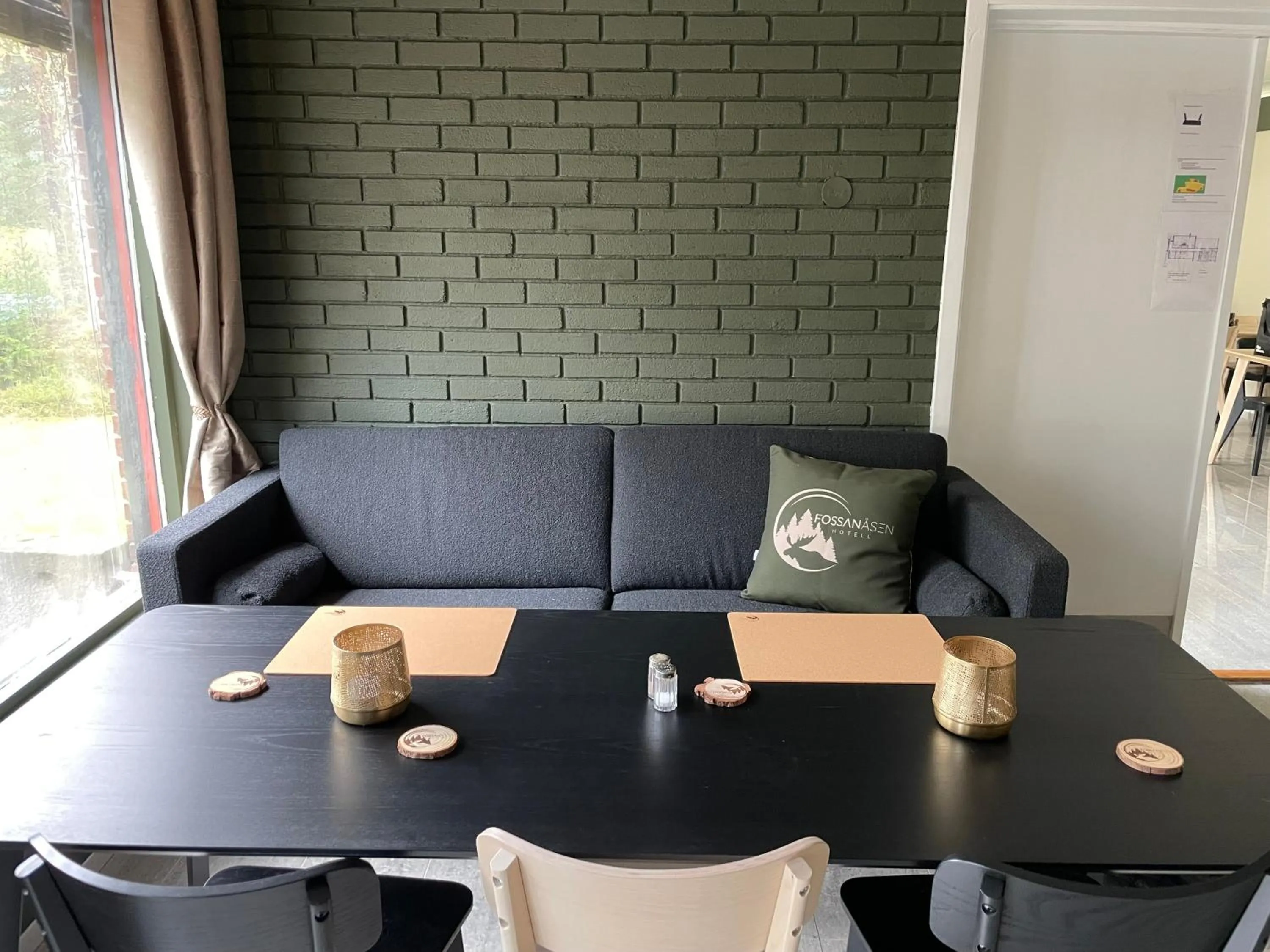 Restaurant/places to eat in Fossanåsen Hotel