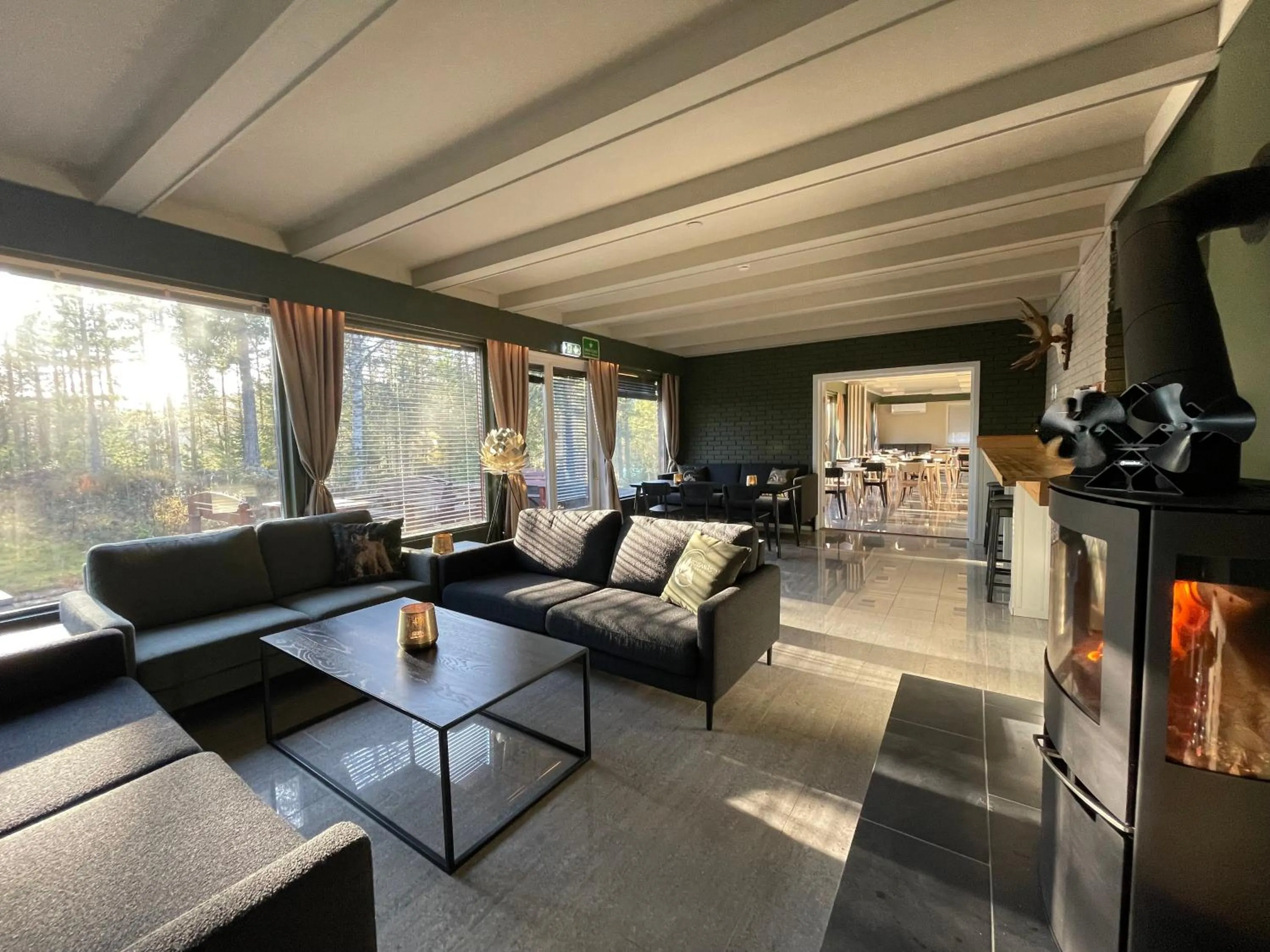 Lobby or reception in Fossanåsen Hotel