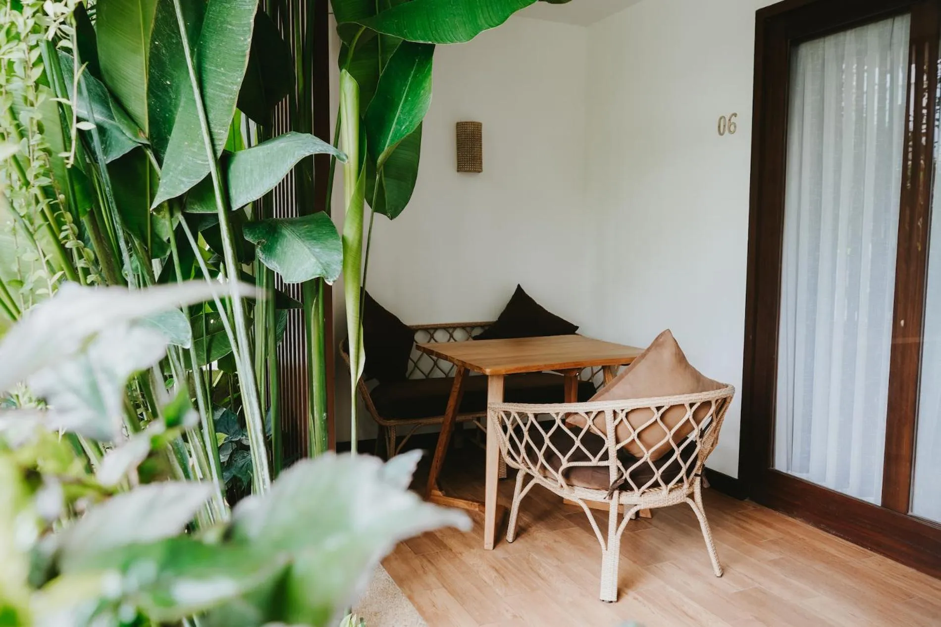 Balcony/Terrace in PORTER HOTEL - Surf & Yoga Retreat