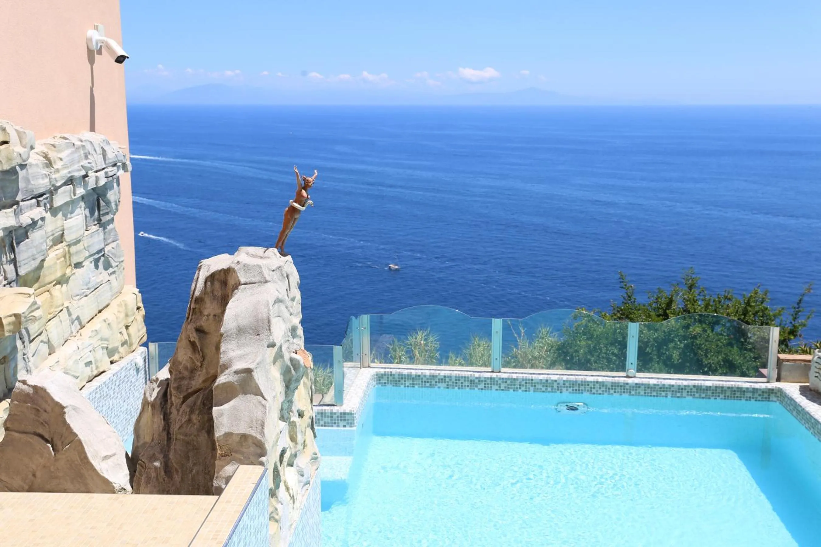 Swimming pool in Hotel Margherita
