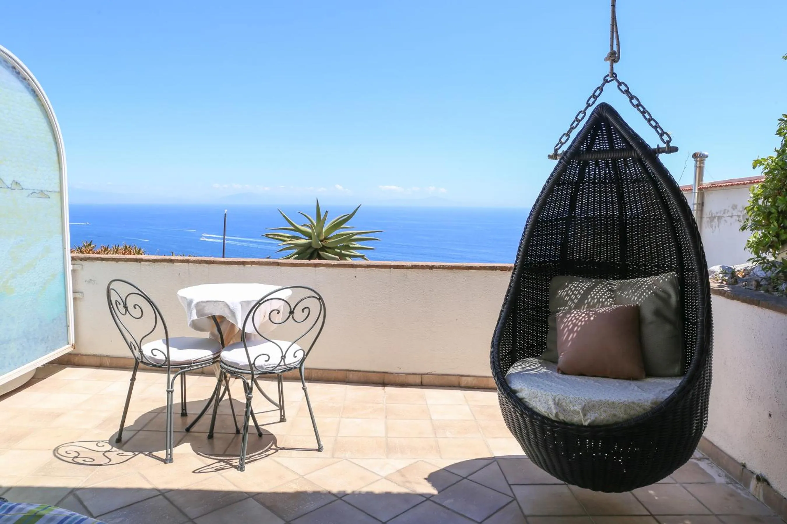 Balcony/Terrace in Hotel Margherita