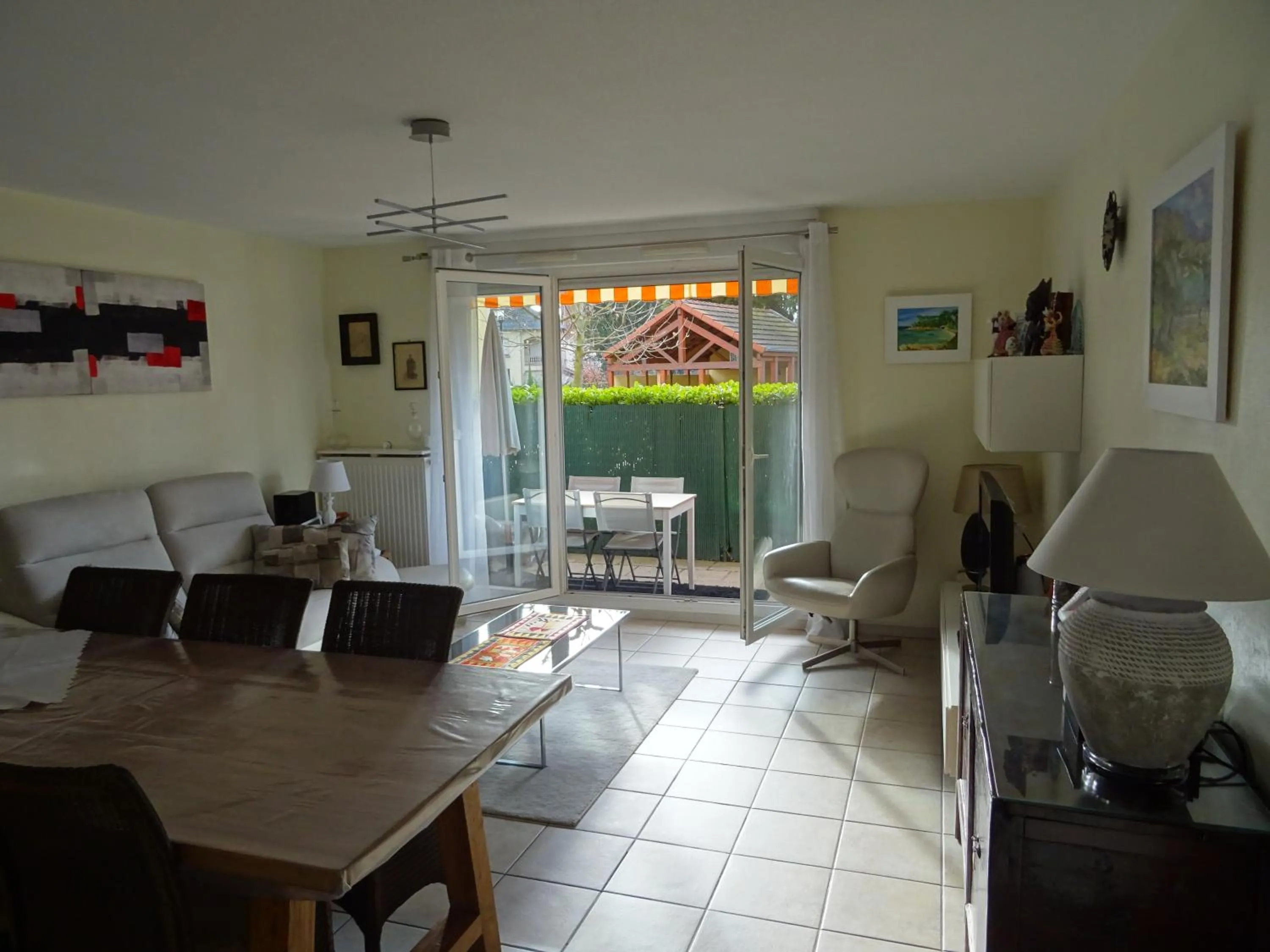 Seating Area in Le Hameau