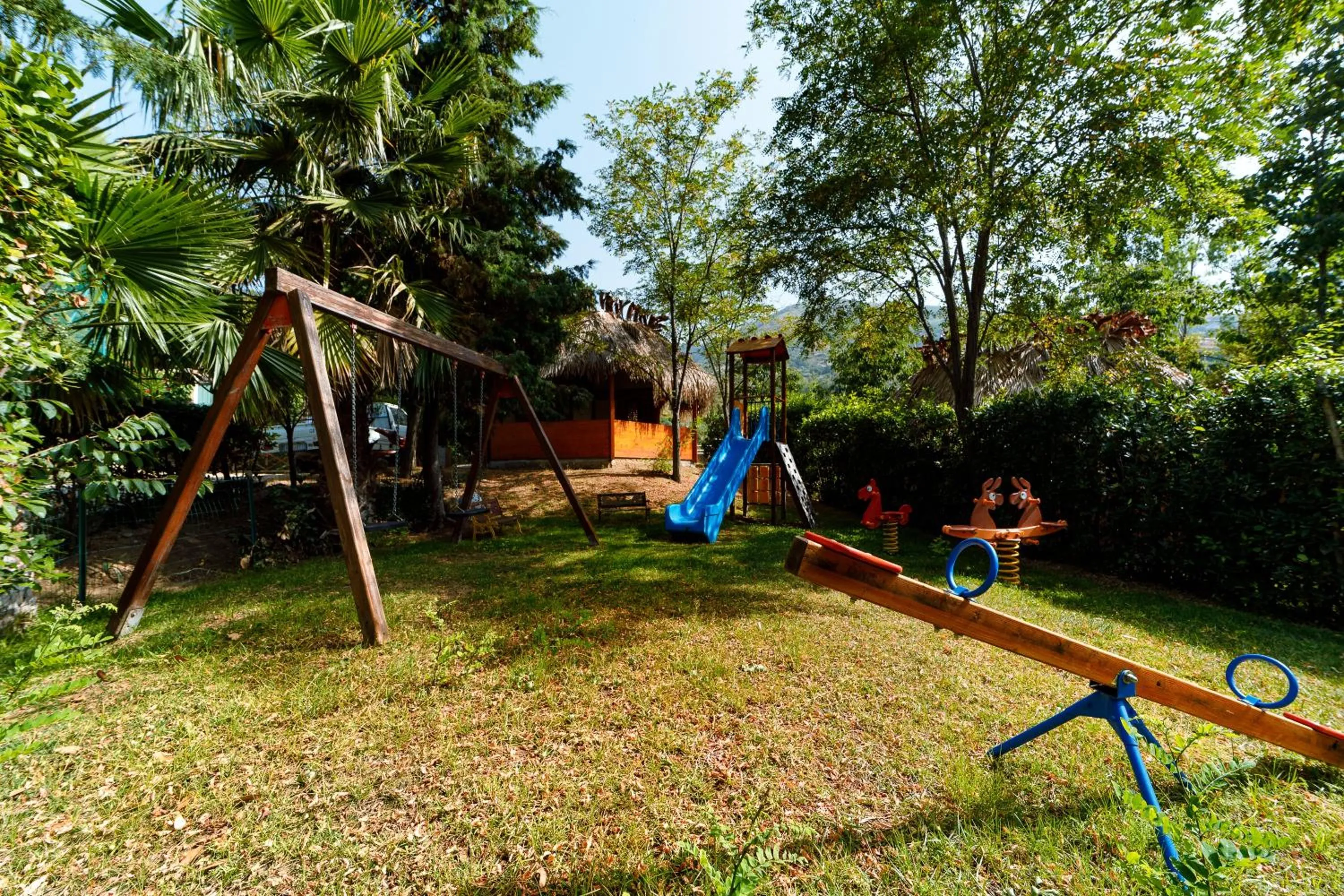 Children play ground in Alberi del Paradiso