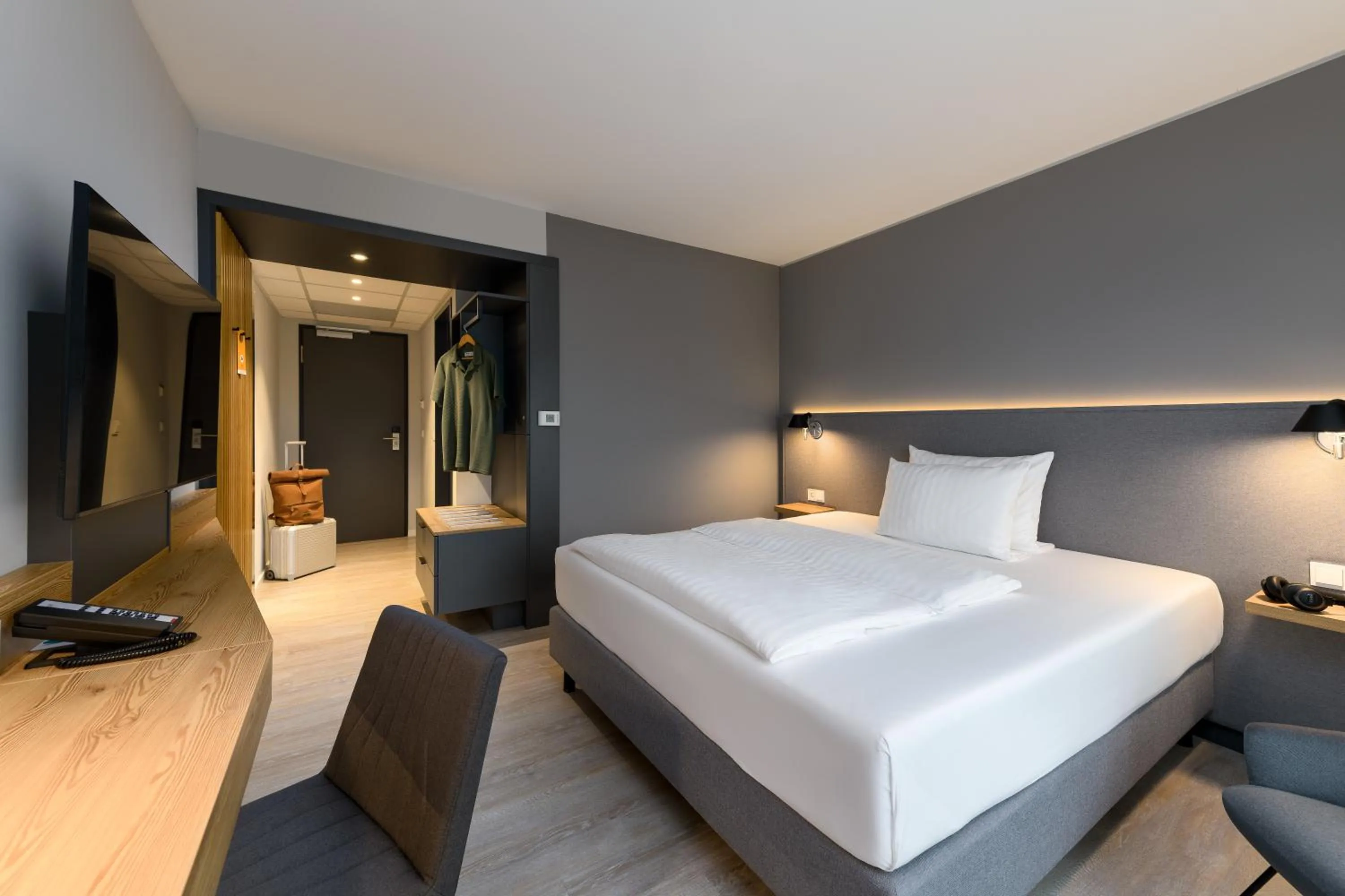 Bed in Maxx Hotel Aalen