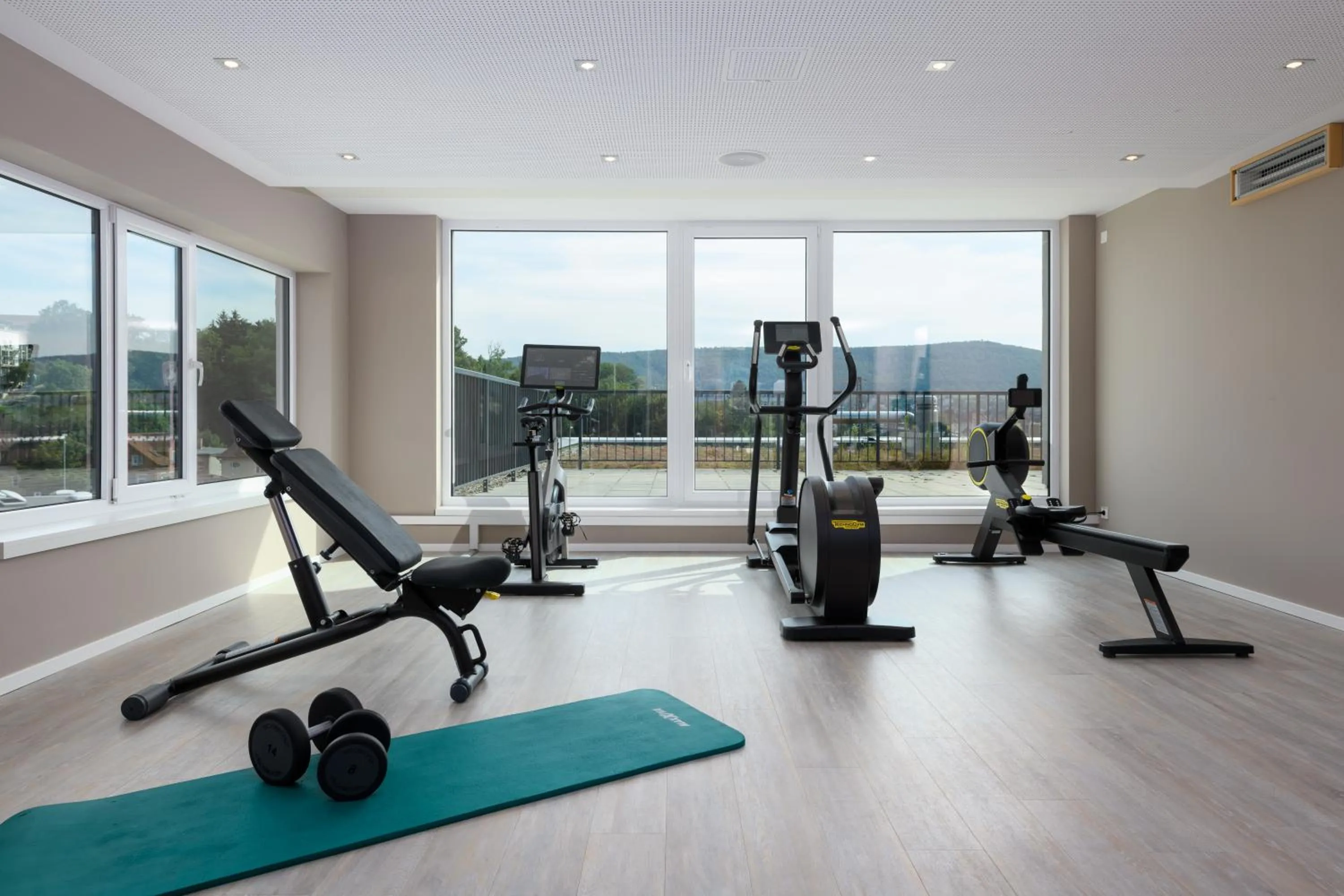 Fitness centre/facilities in Maxx Hotel Aalen