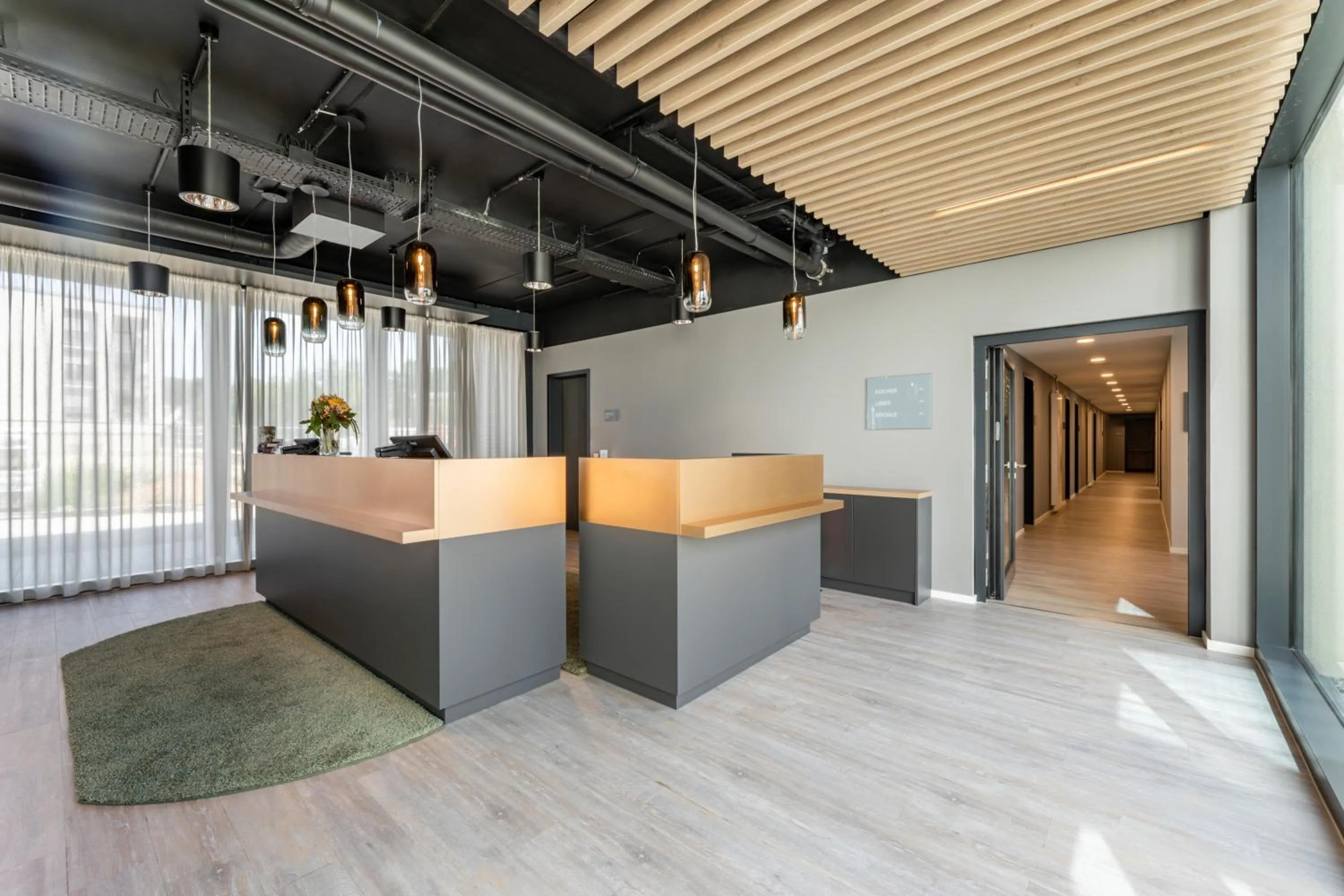 Lobby or reception in Maxx Hotel Aalen