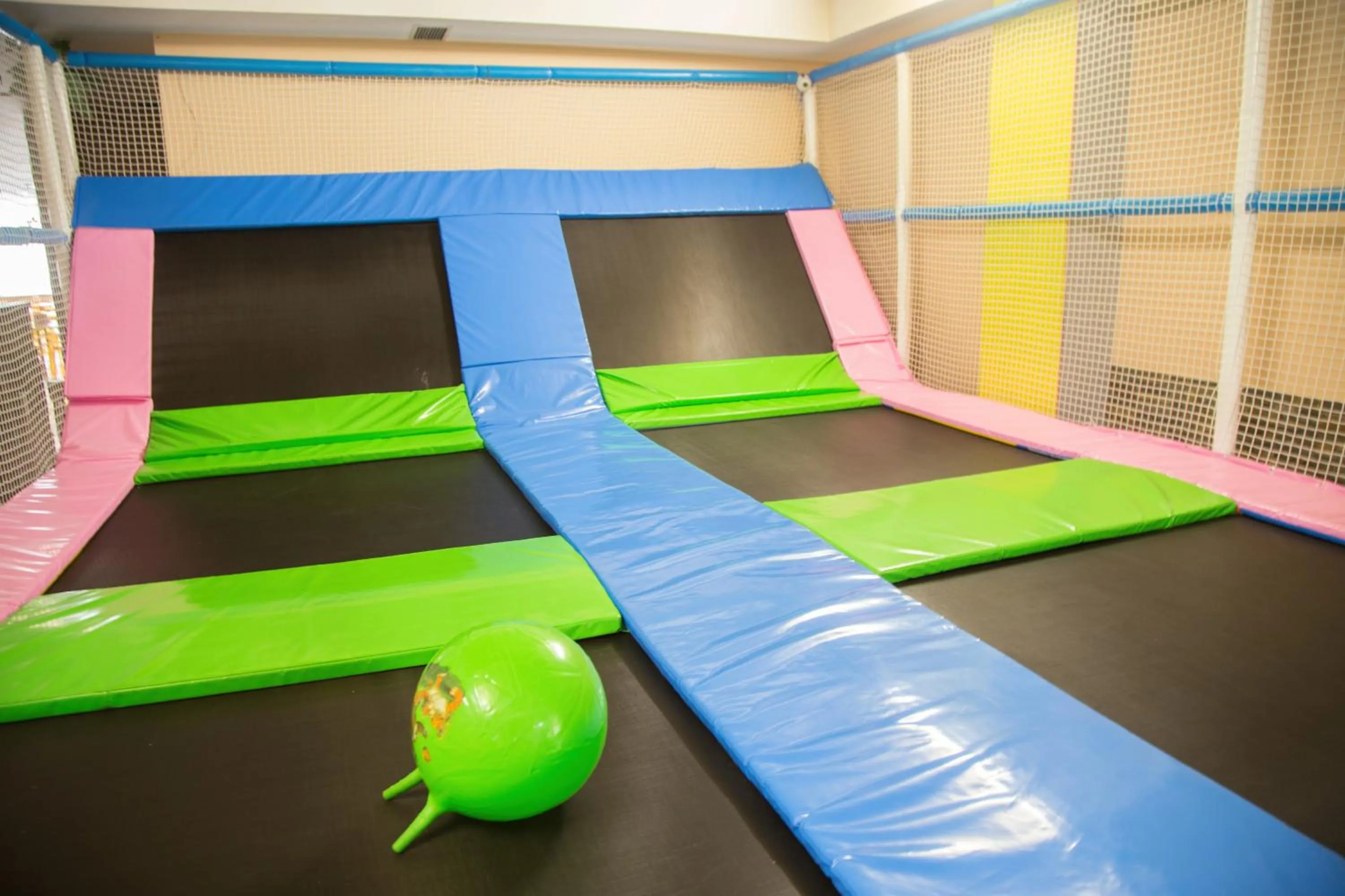 Children play ground in Olympland Hotel