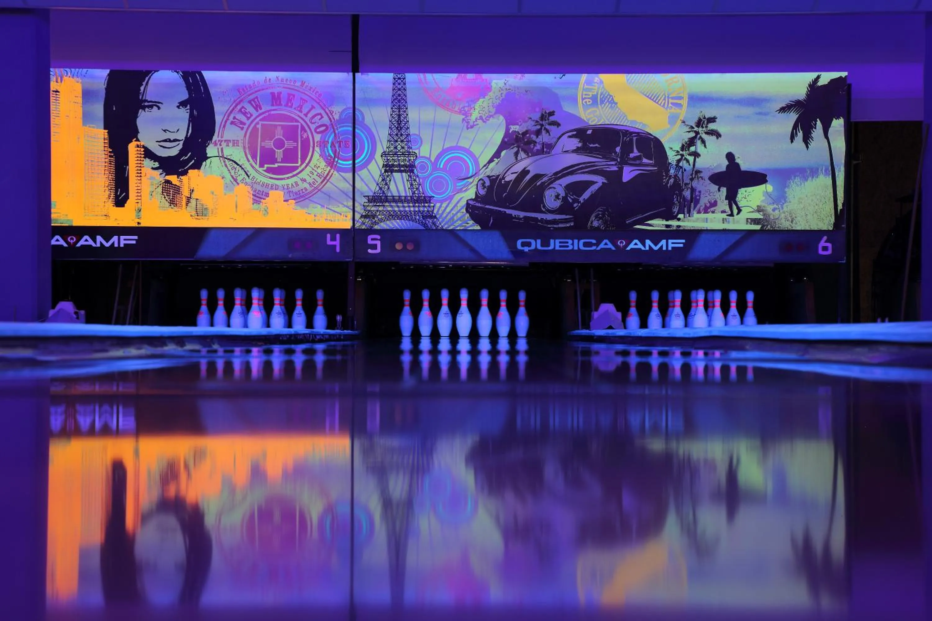 Bowling in Olympland Hotel