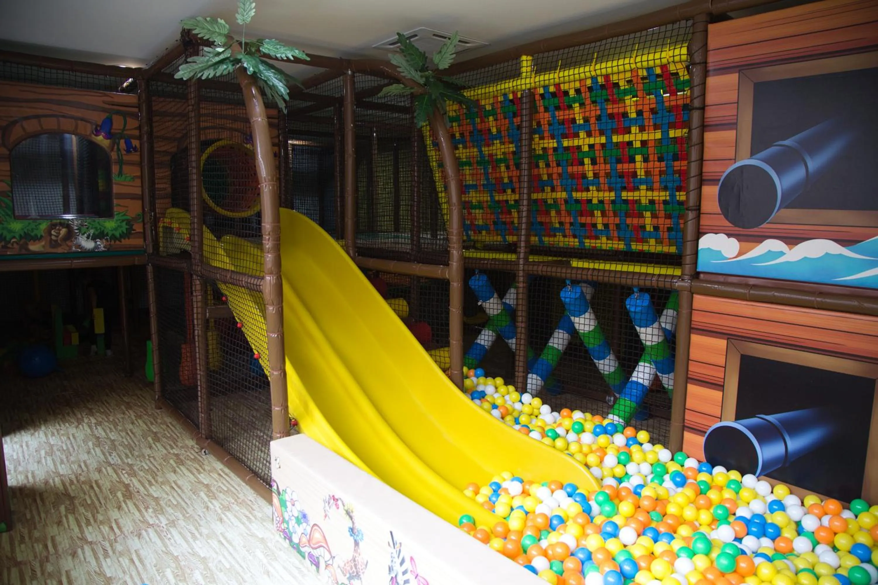 Children play ground in Olympland Hotel