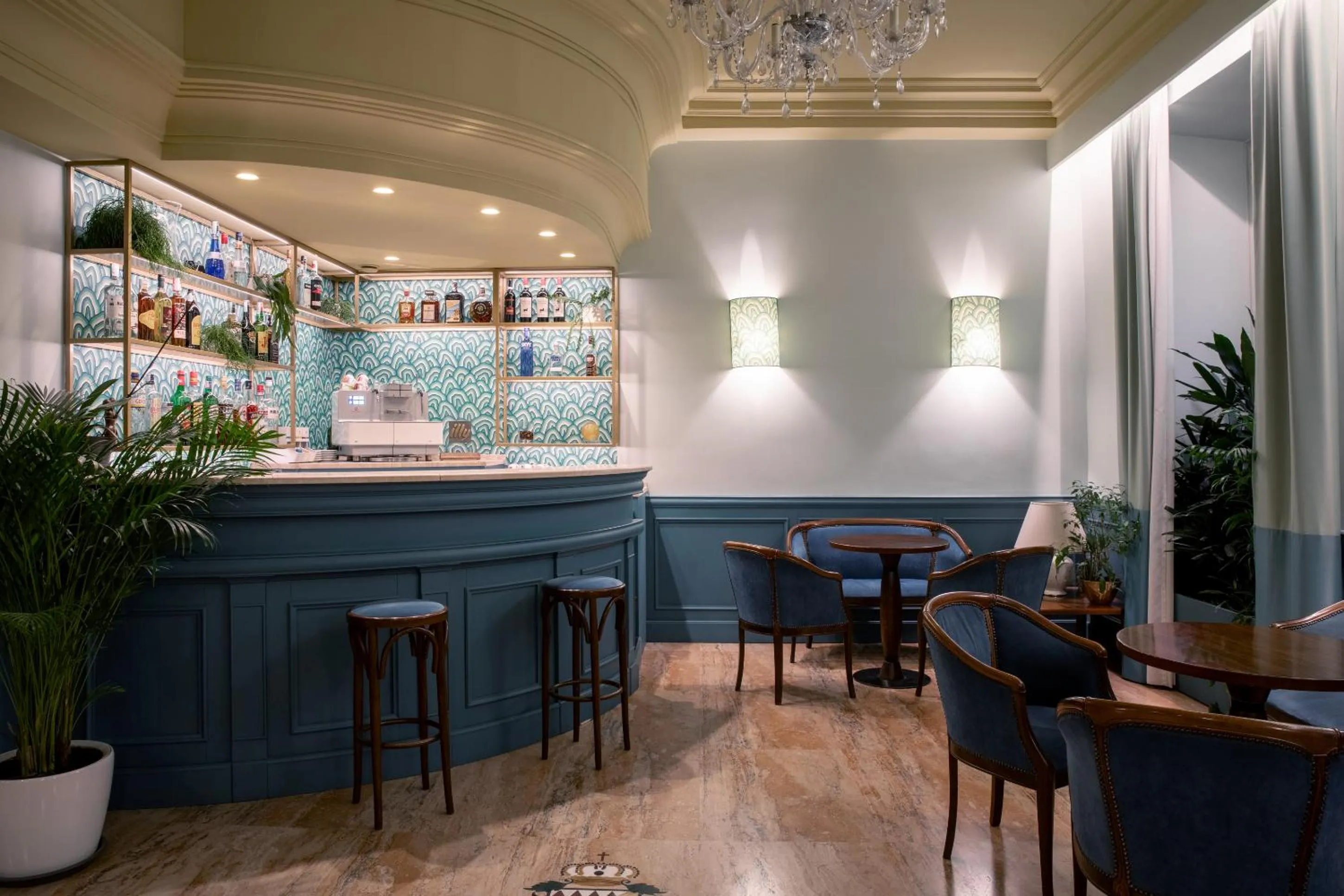 Living room in Hotel Montecarlo