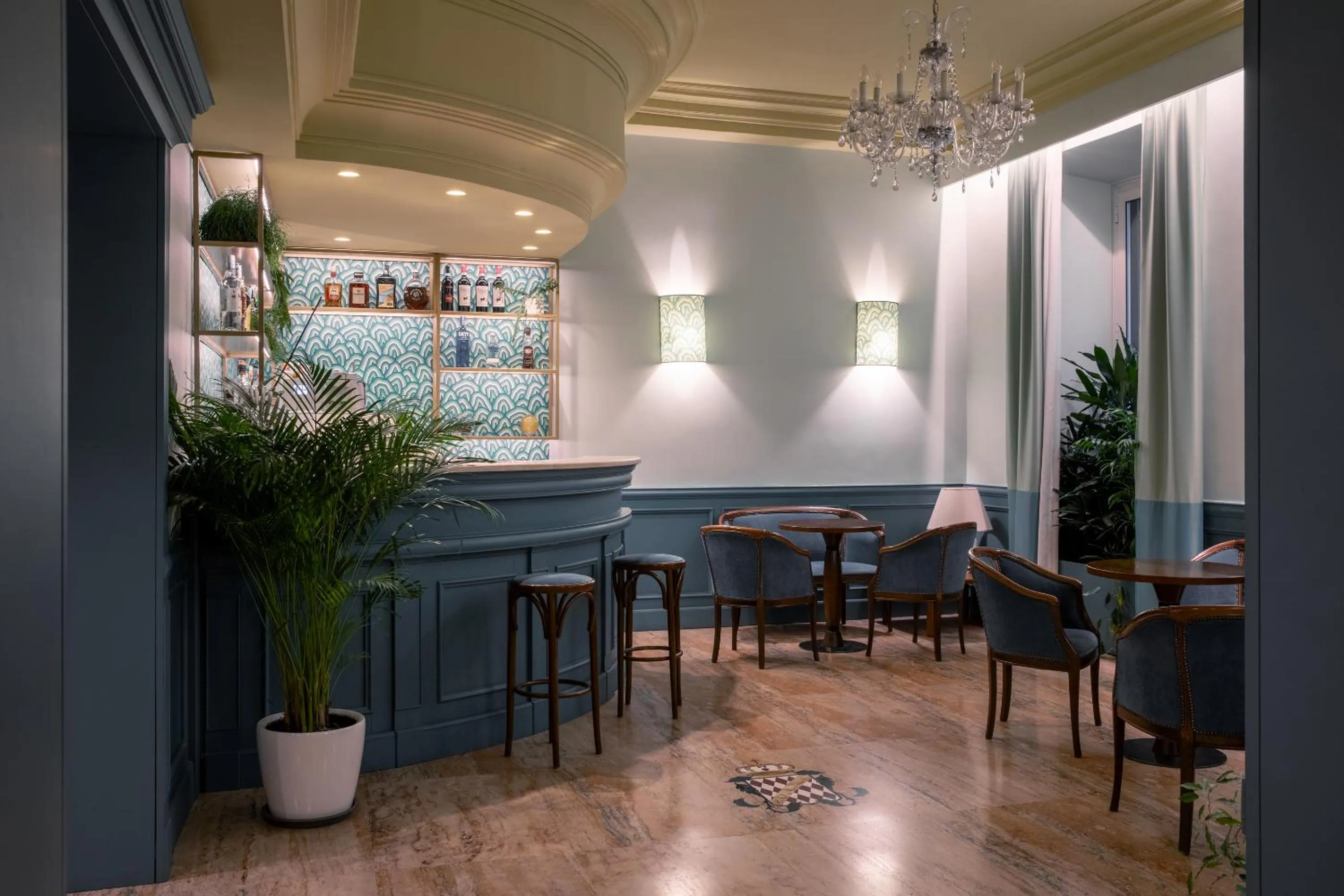 Lounge or bar in Hotel Montecarlo