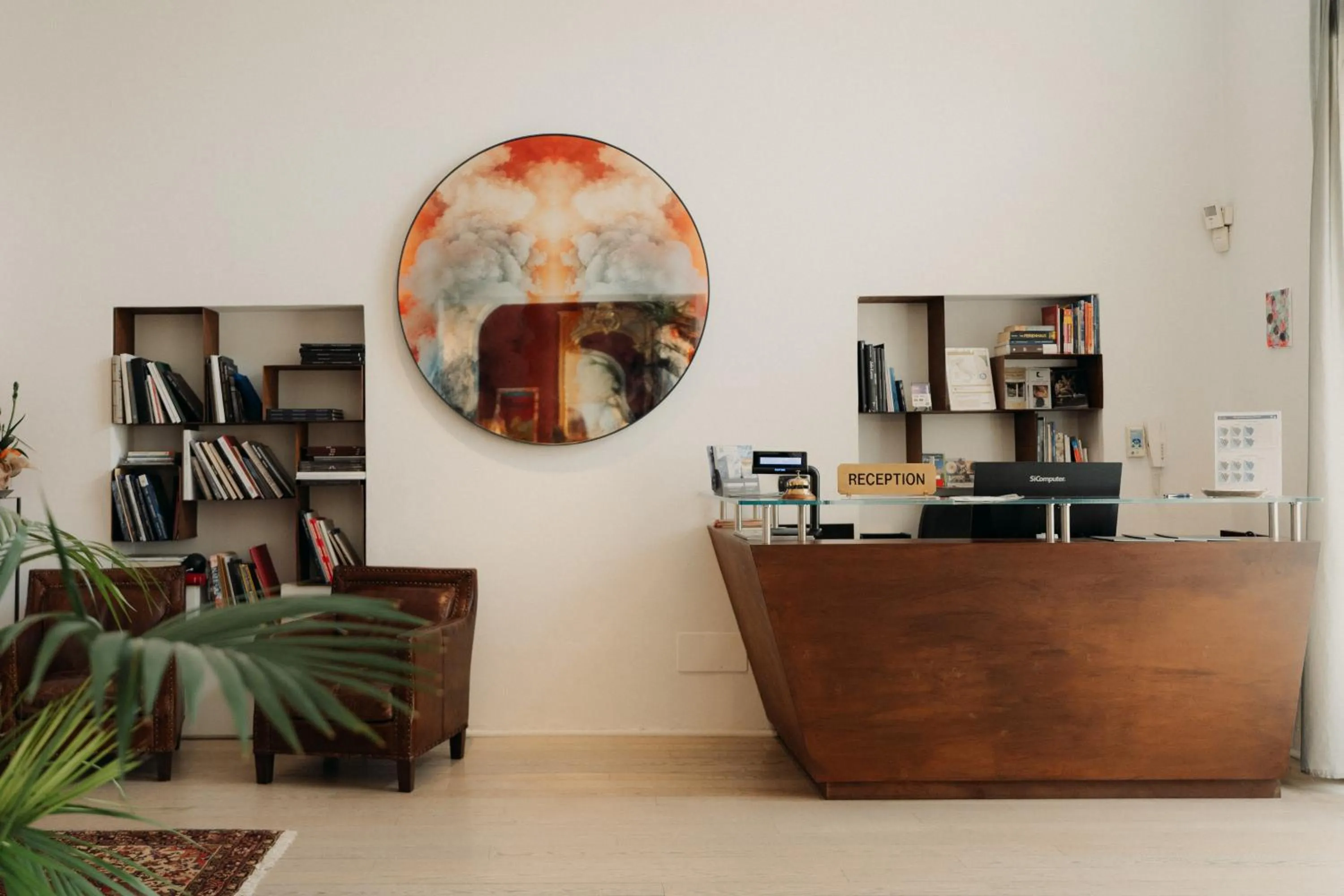 Lobby or reception in Hotel Palazzo Guiscardo Pietrasanta