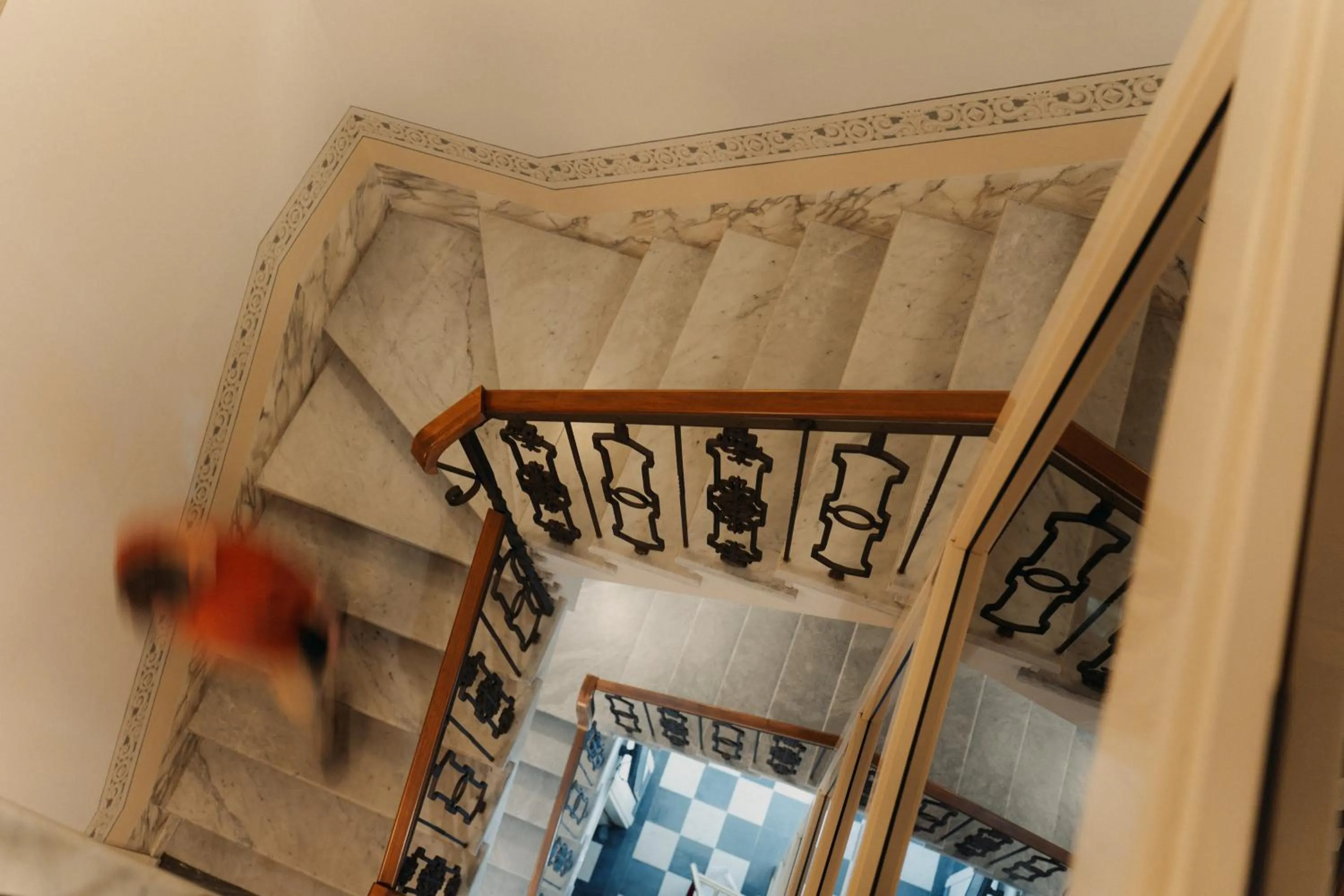 Decorative detail in Hotel Palazzo Guiscardo Pietrasanta