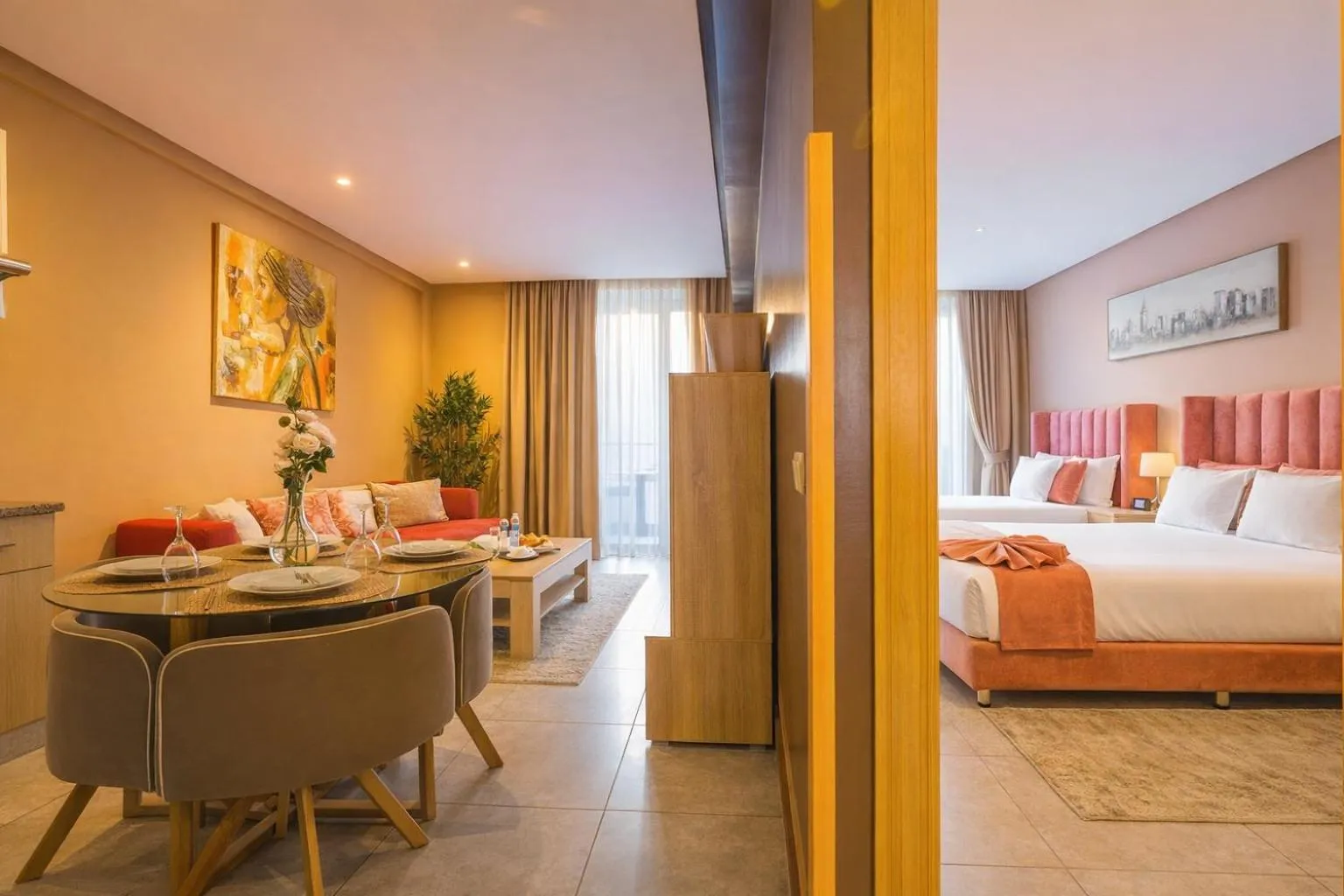 Bedroom, Bed in Atlas-Résidence by Rent-Inn