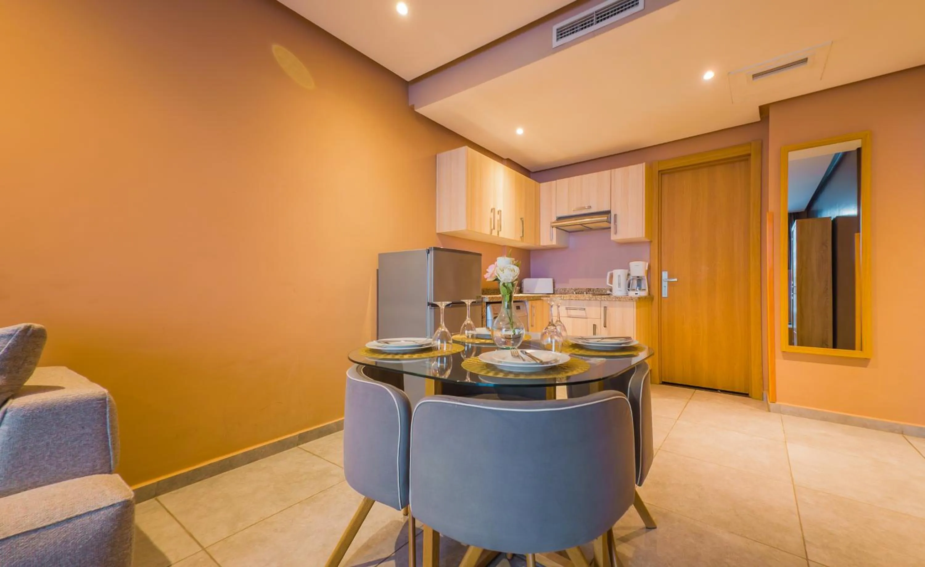 Living room in Atlas-Résidence by Rent-Inn