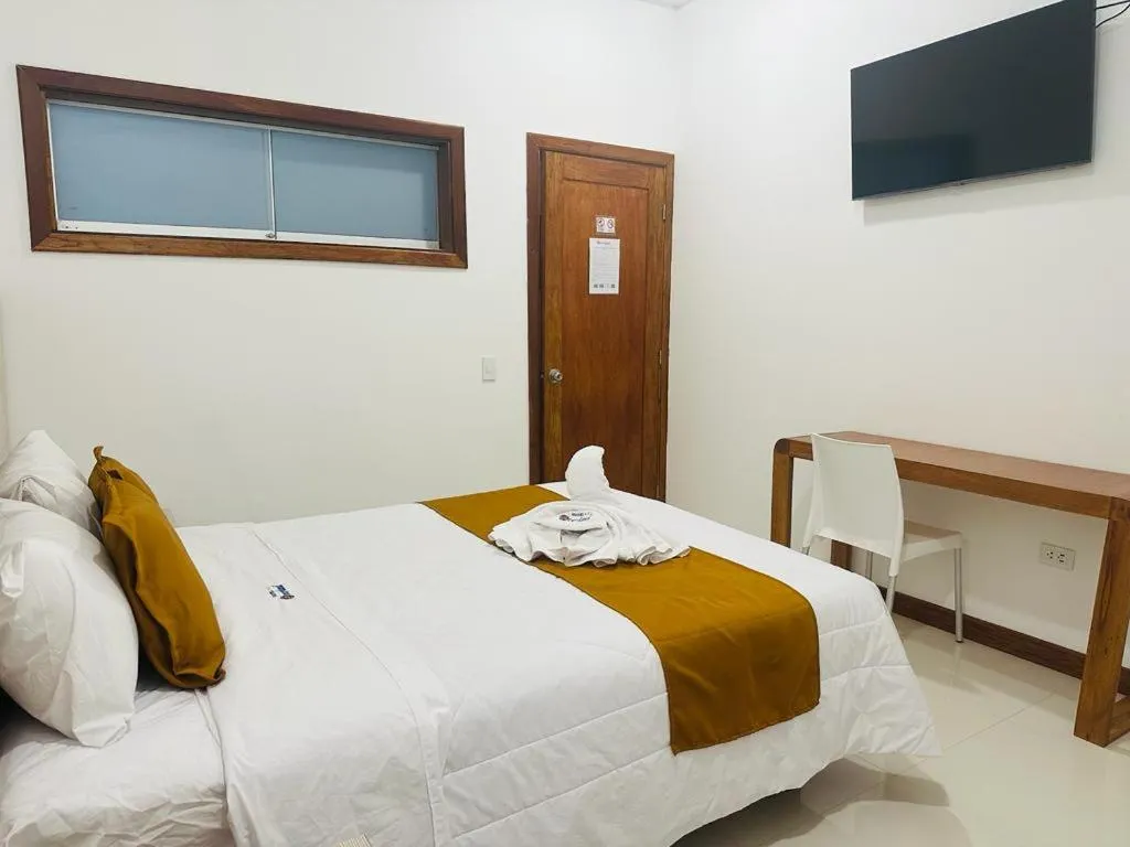 Bed in Hotel Overland