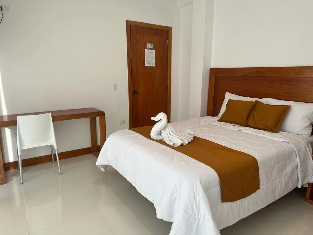 Bed in Hotel Overland