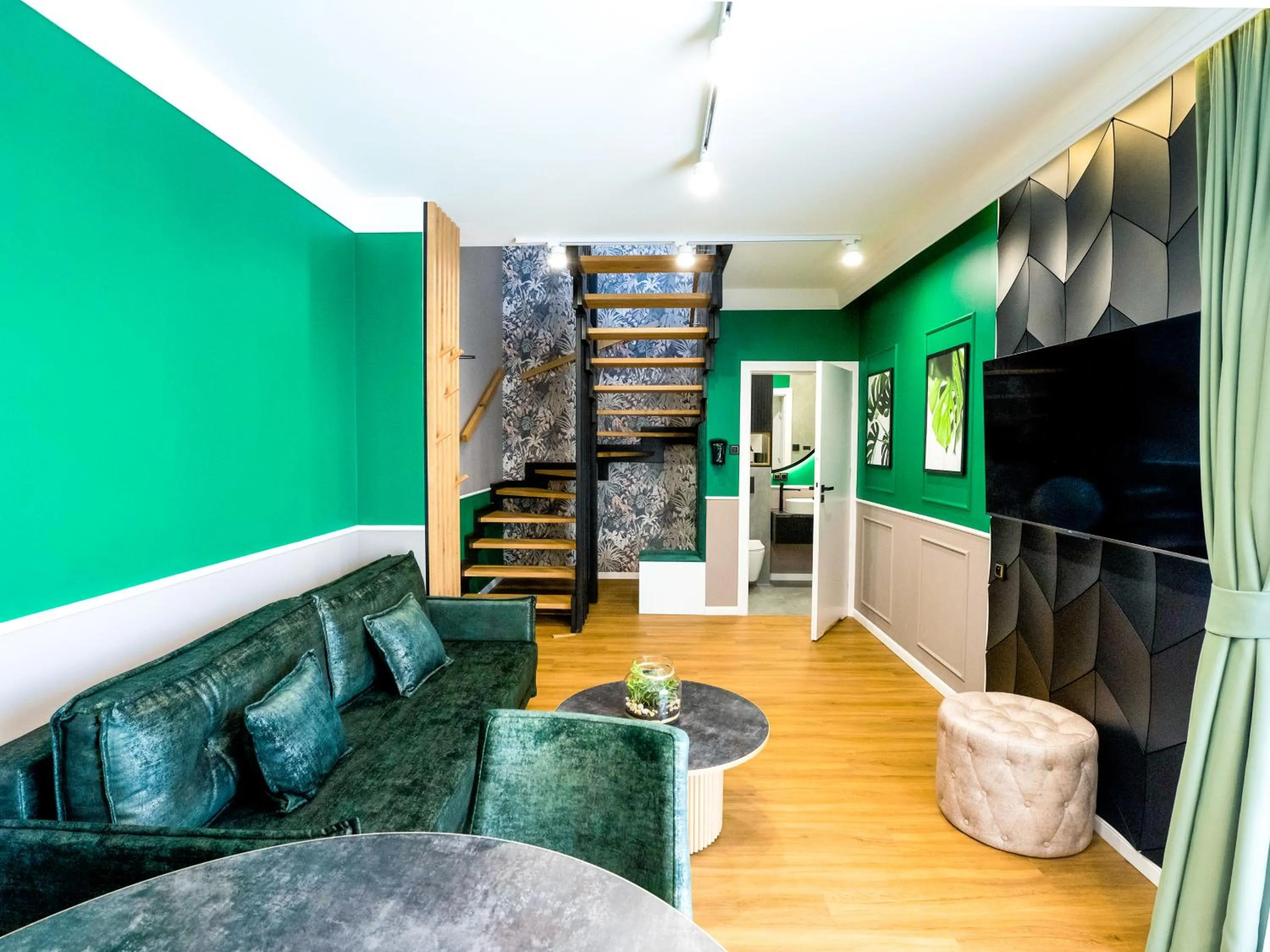 Bathroom in Aparthotel Green Concrete