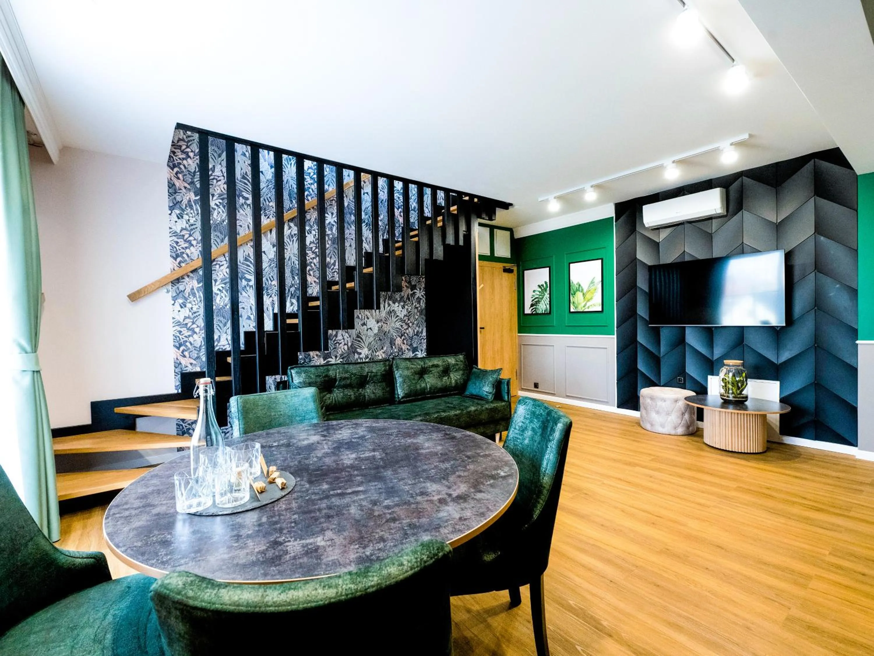 Living room in Aparthotel Green Concrete