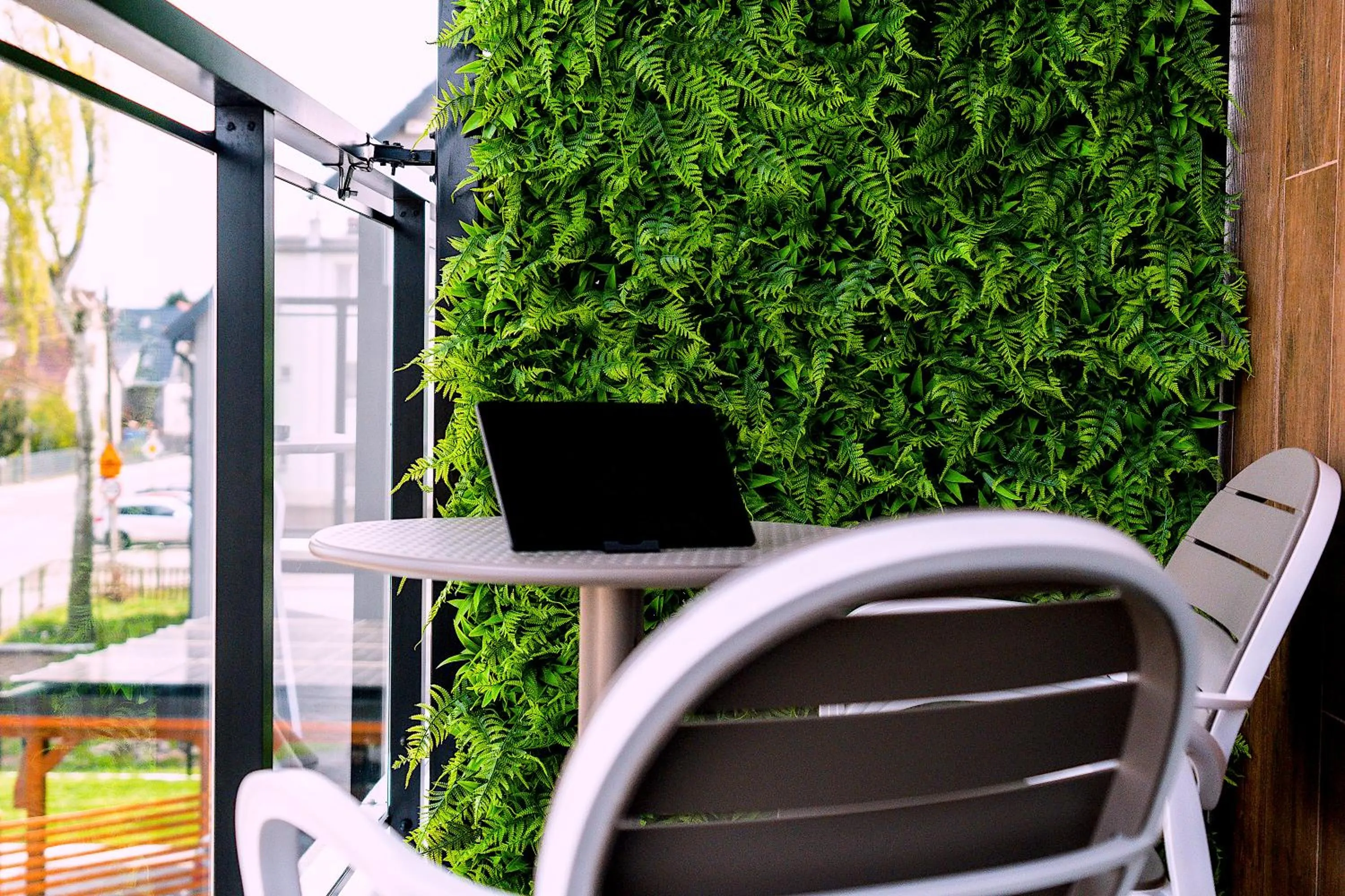 Balcony/Terrace in Aparthotel Green Concrete