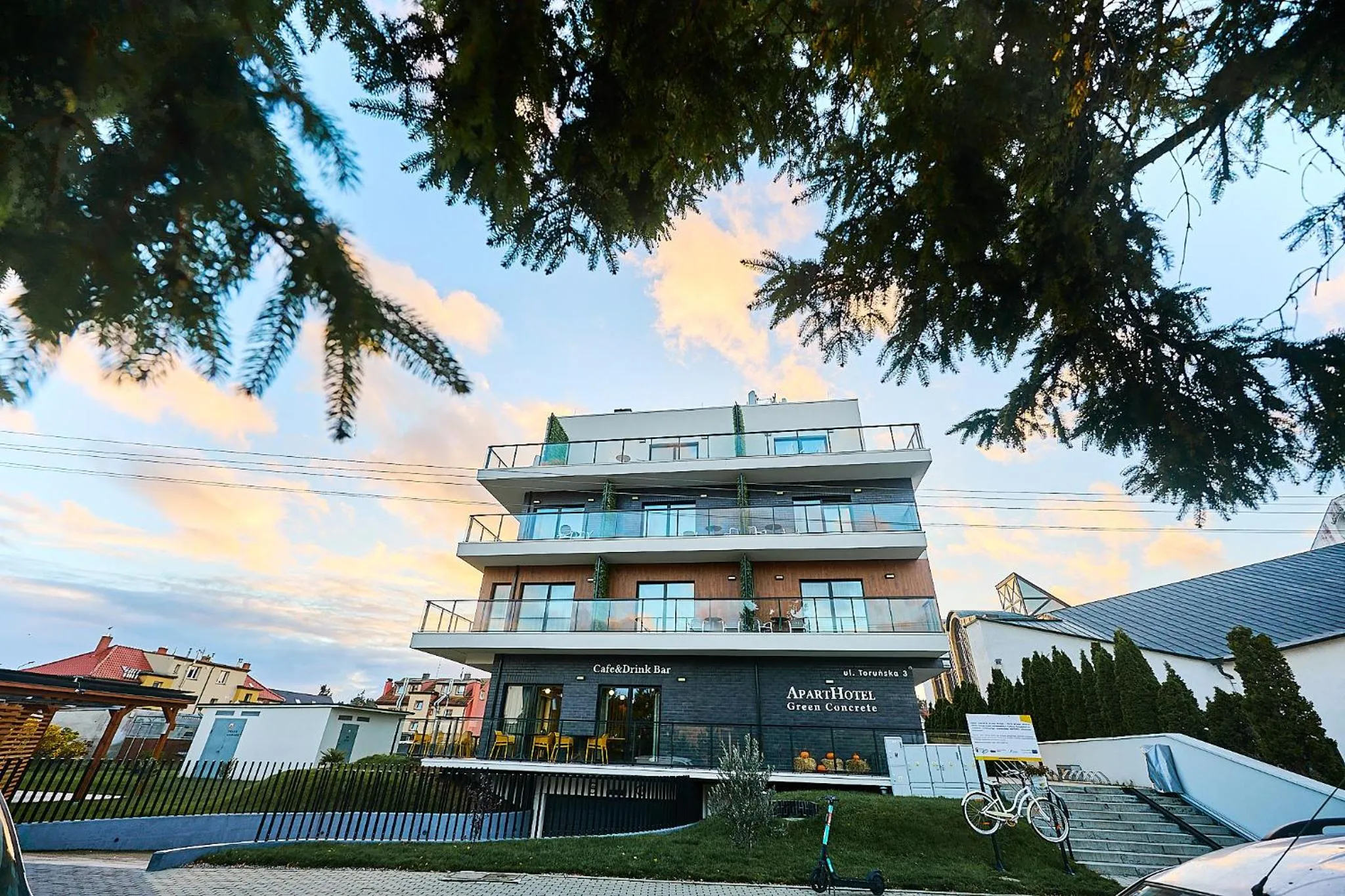 Property building in Aparthotel Green Concrete