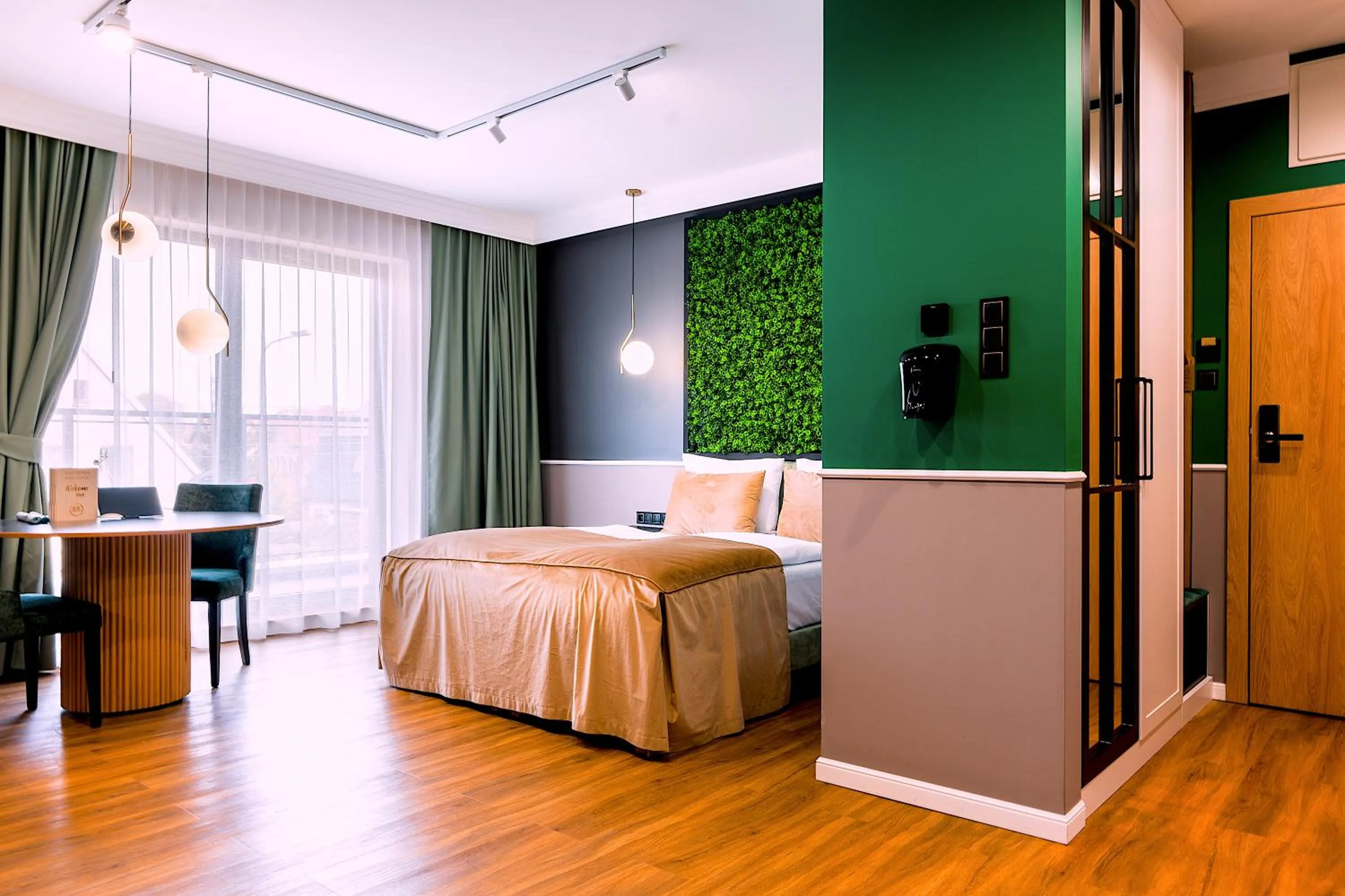 Photo of the whole room, Bed in Aparthotel Green Concrete